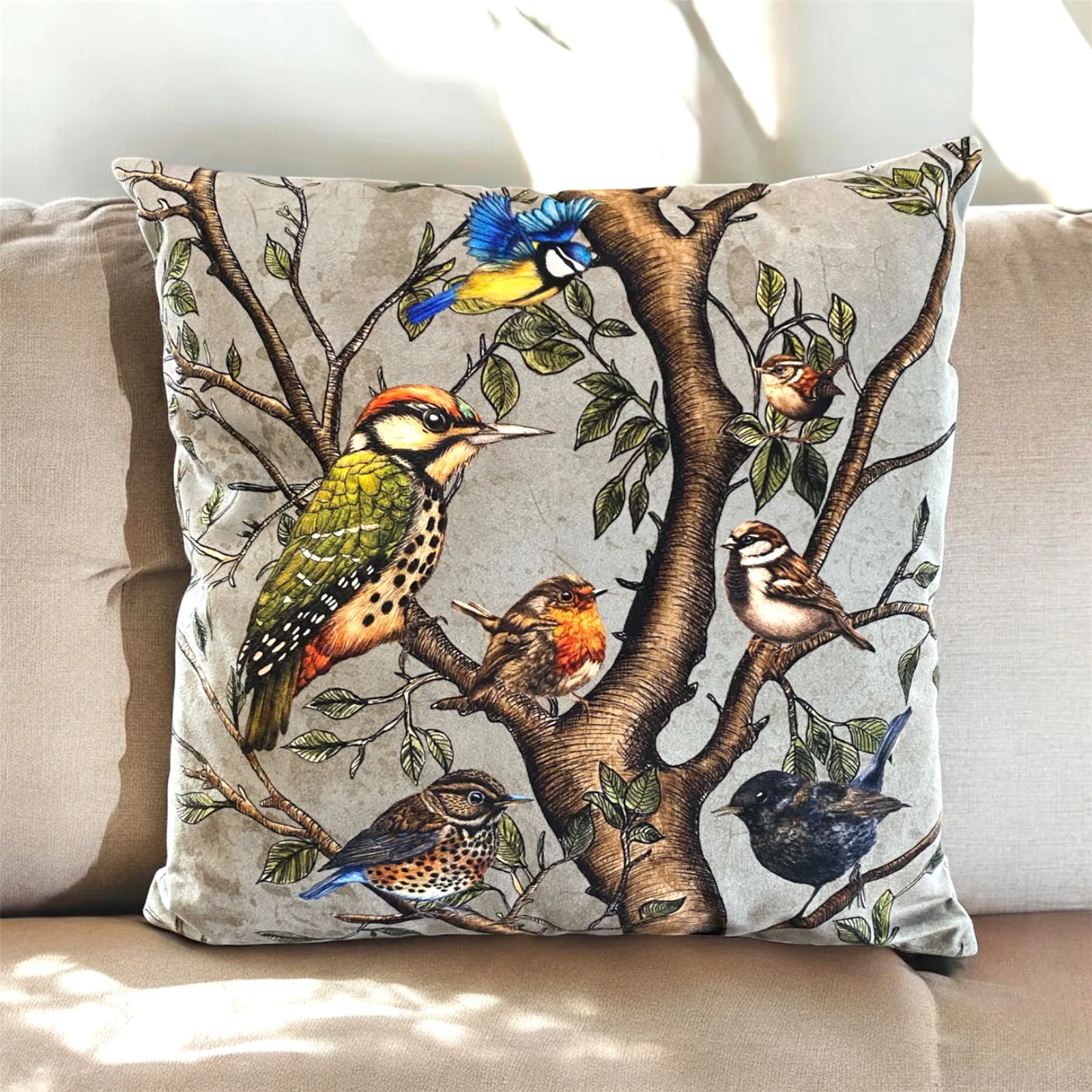 Woodland Chorus Cushion