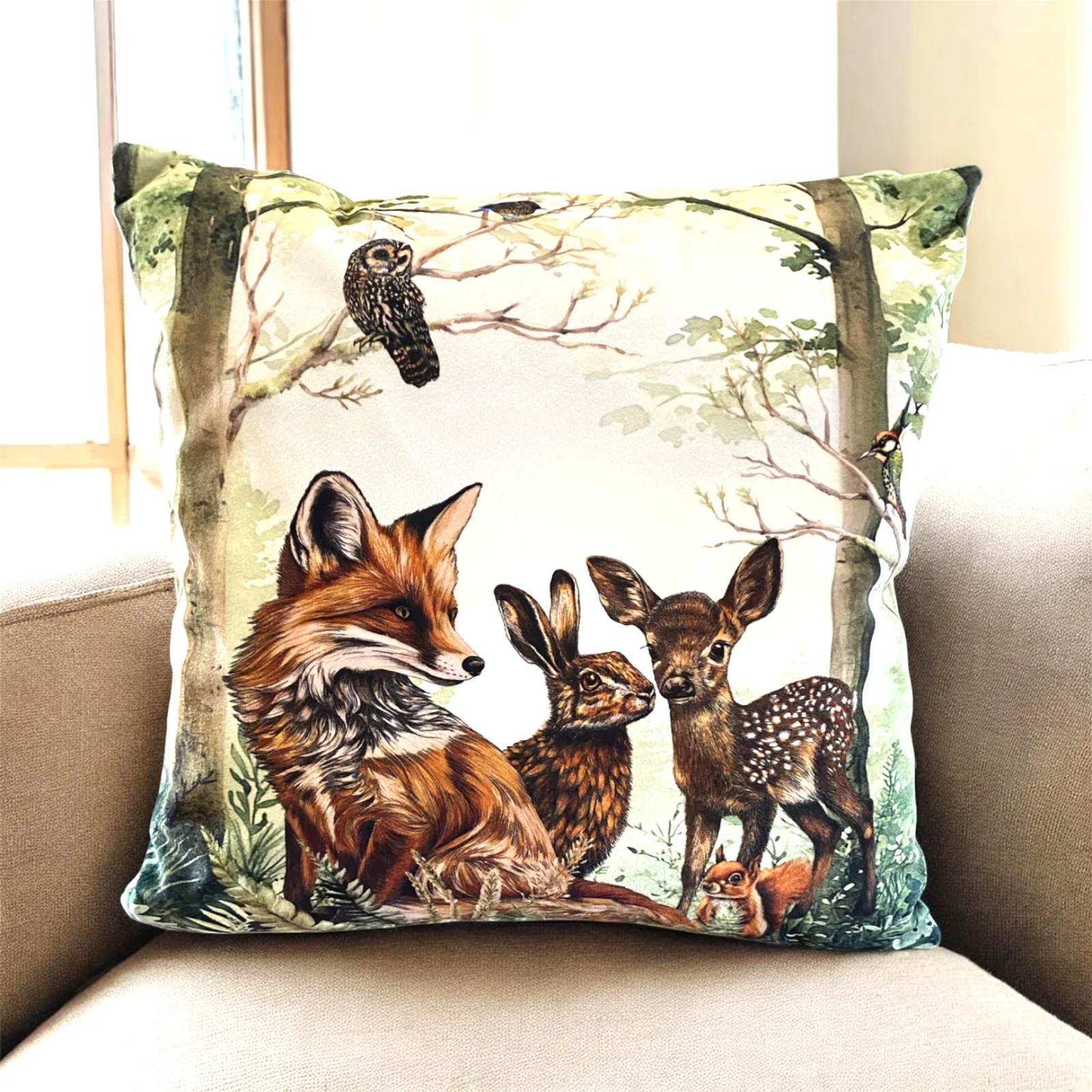 Woodland Truce Cushion
