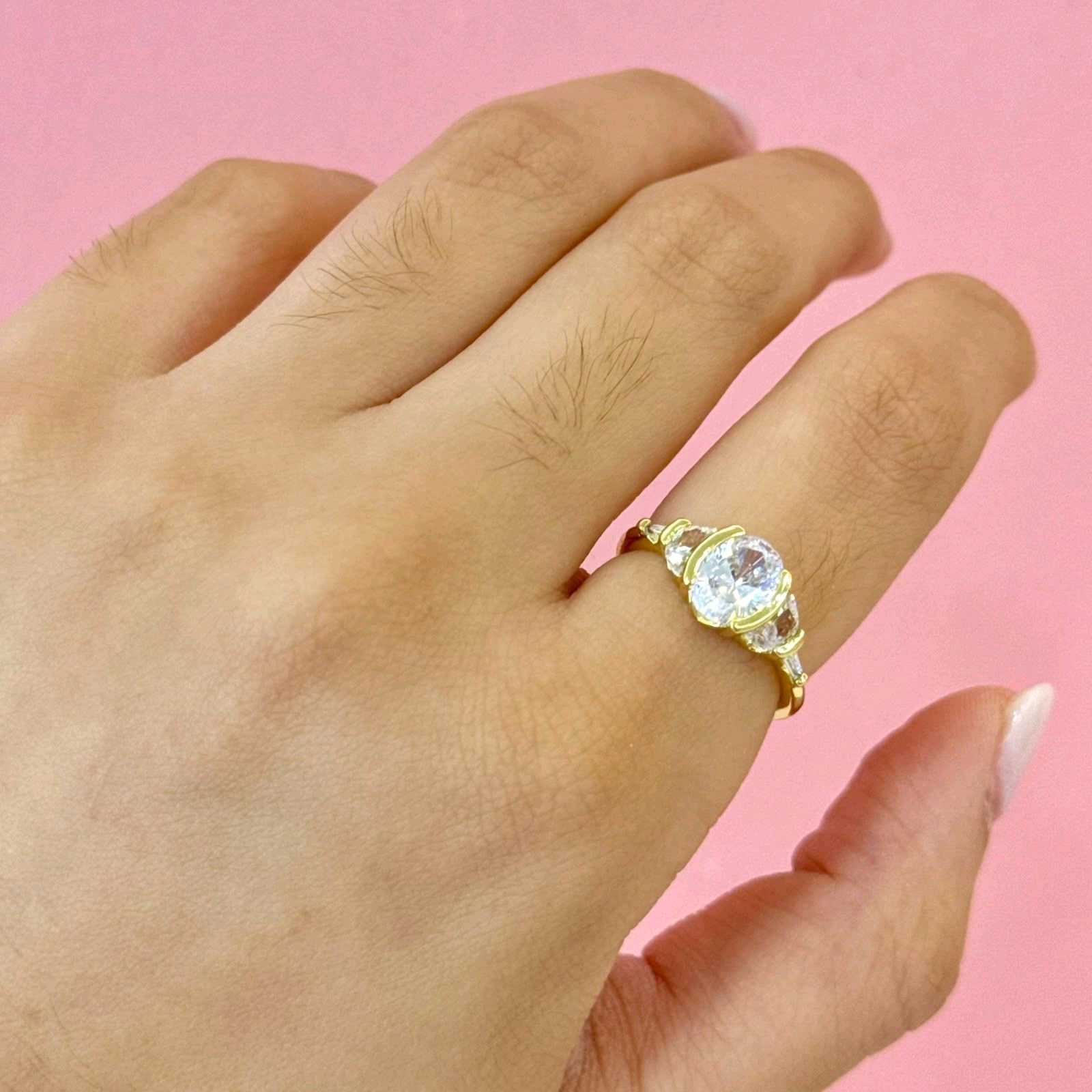 Anillo piedra - XP111 talla 6,7,8 disponible 