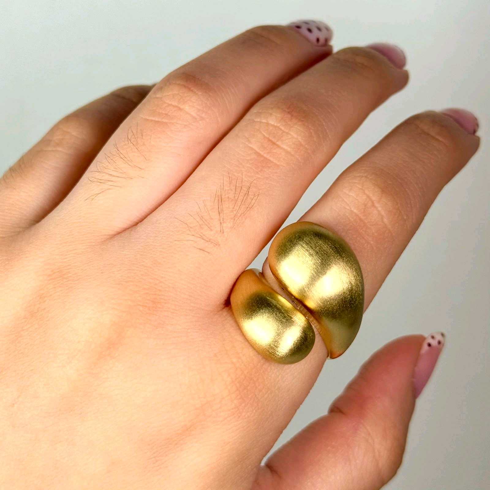 Anillo dorado Dubai (talla 7,8) - Andubai 