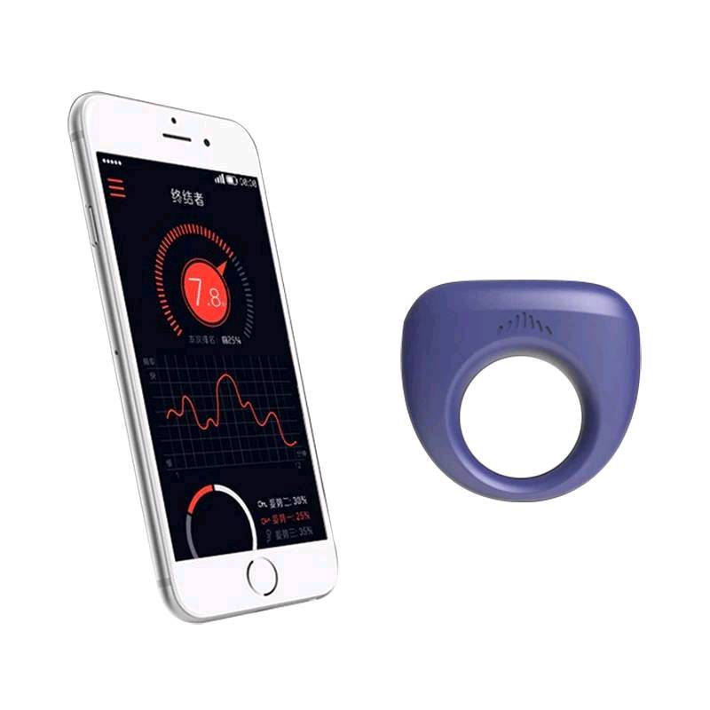 ANILLO VIBRADOR CON APP 7 FRECUENCIAS Y CARGA MAGNETICA DANTE - MAGIC MOTION