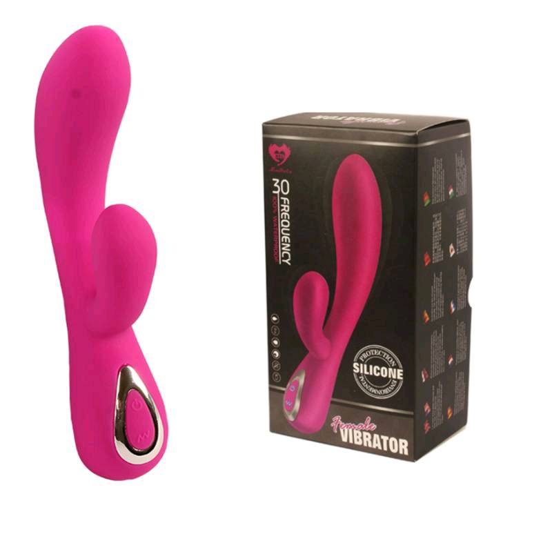 VIBRADOR DELFIN PREMIUM 30 FRECUENCIAS Y CARGA USB - MQB-838 - F&M