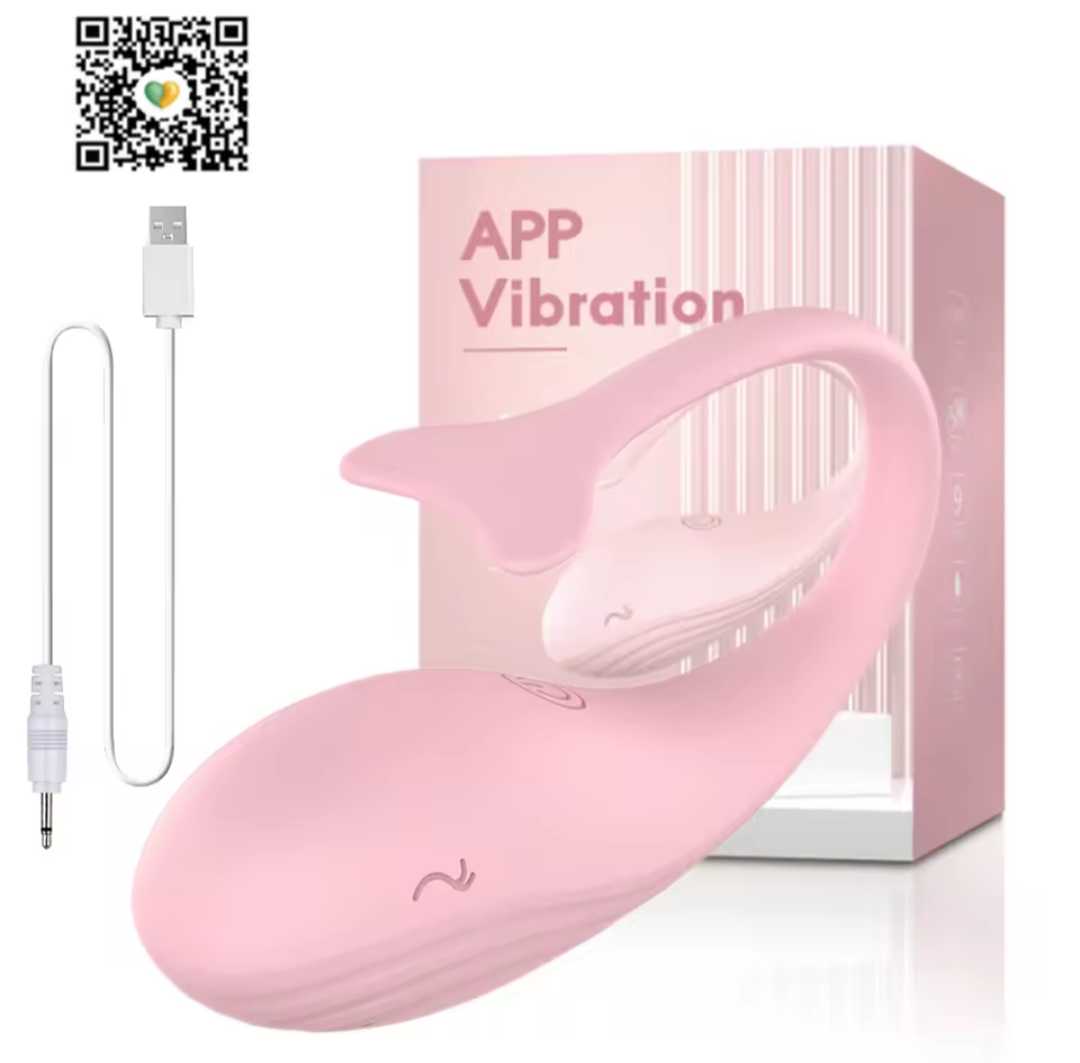 HUEVO VIBRADOR USB CON APP 10 FRECUENCIAS Y CARGA USB - A.E