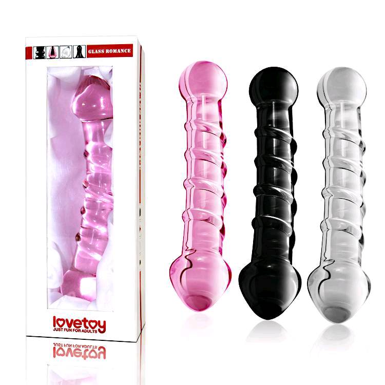 DILDO ROMANCE DE VIDRIO 7" GS05 - LOVETOY