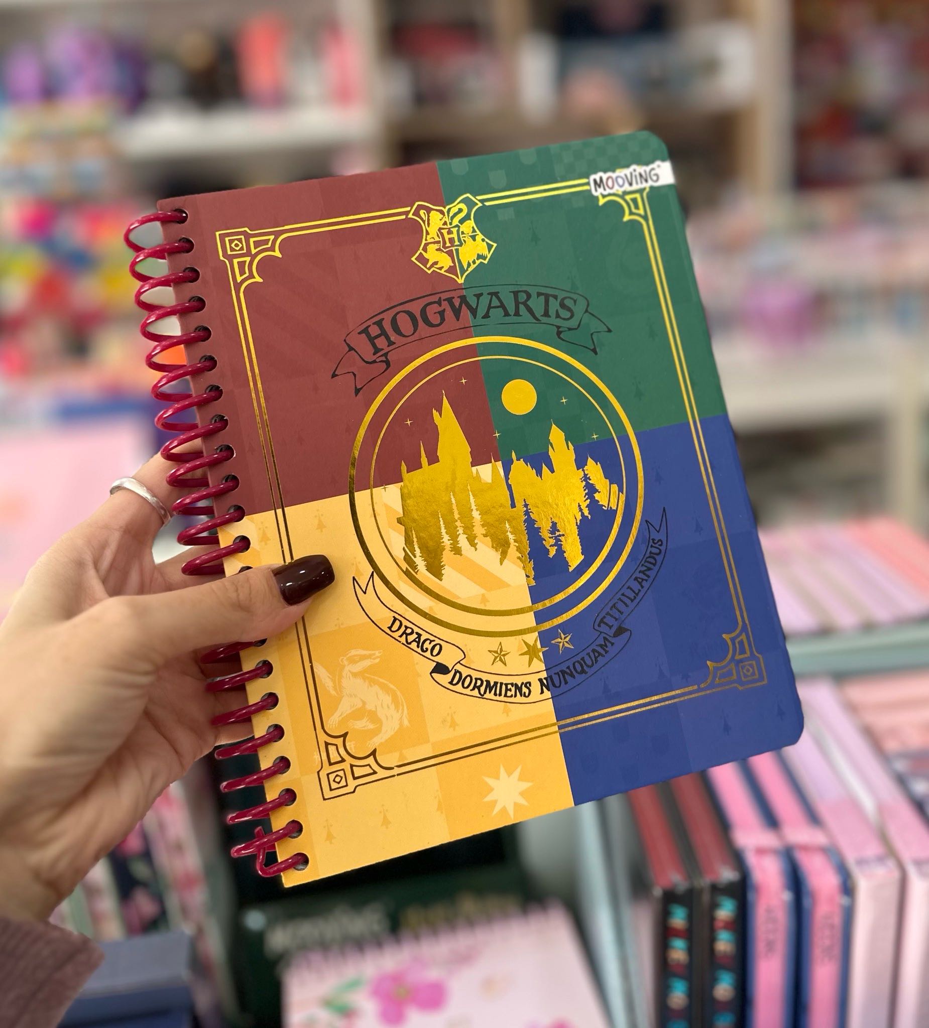 CUADERNO ANOTADOR 1/2 OFICIO HARRY POTTER MOOVING 