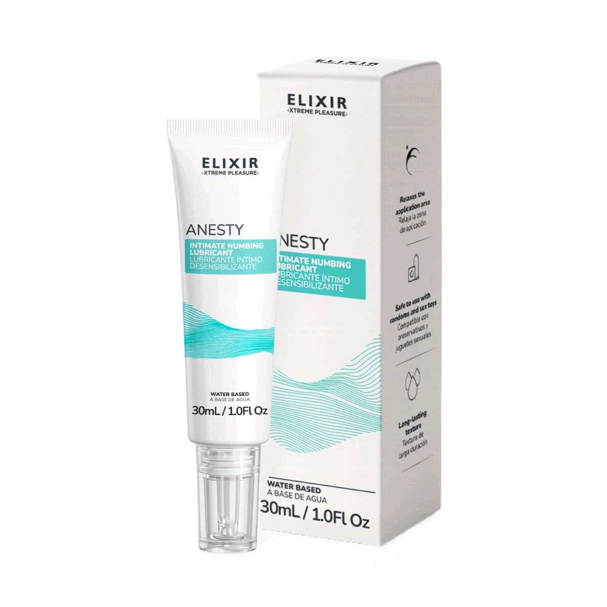 LUBRICANTE DILATADOR ANAL DESENSIBILIZANTE ANESTY 30ml By. ELIXIR
