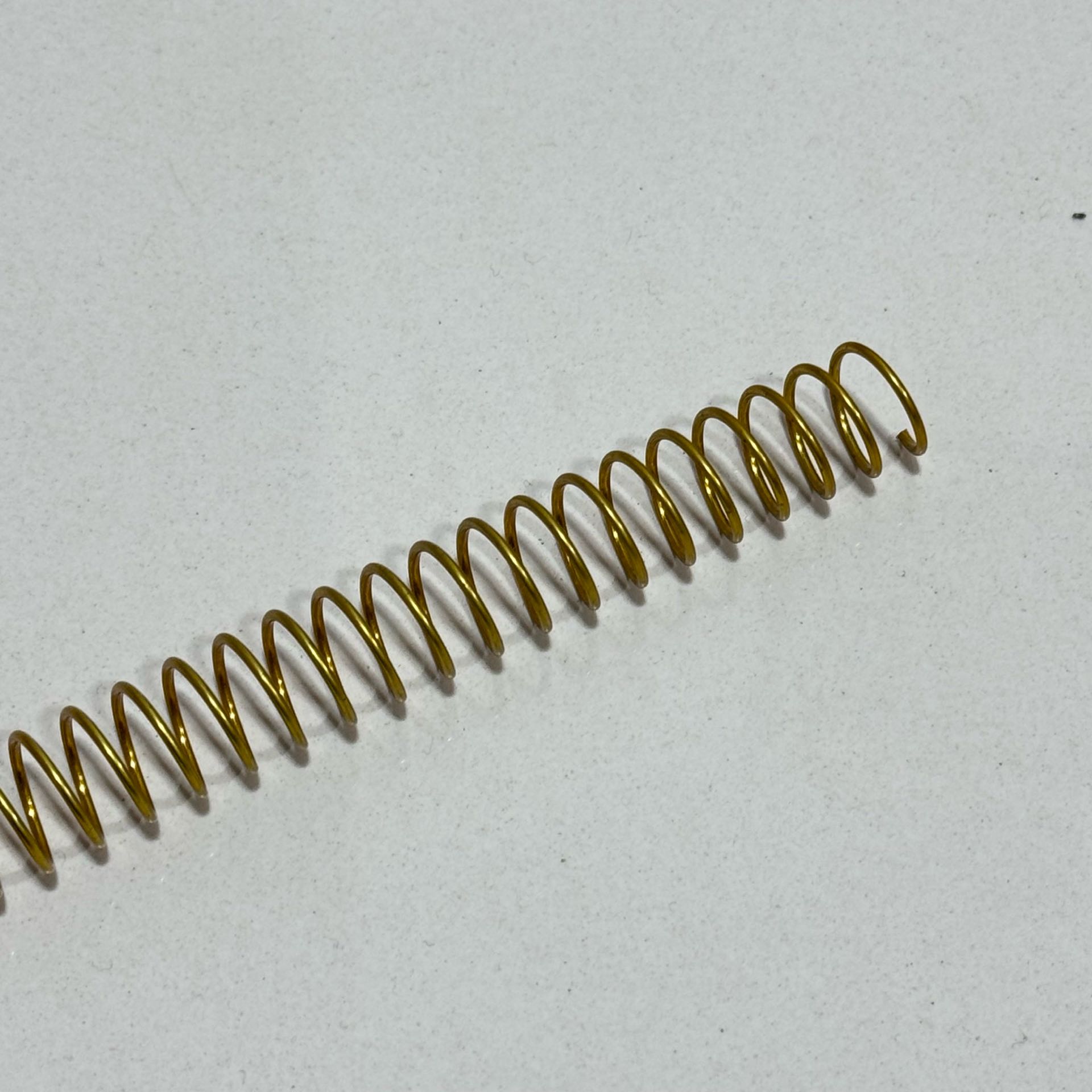 Espiral de acero (1/2) 30cm “gold”