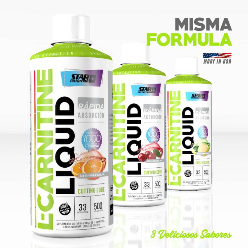 L-Carnitita Liquida Star Nutrition 