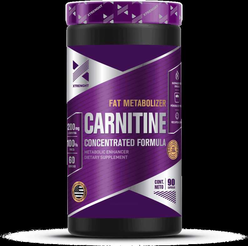 Carnitina xtrenght x 90 capsulas
