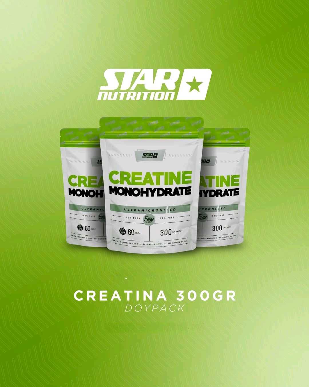 Creatina star X3 unidades 