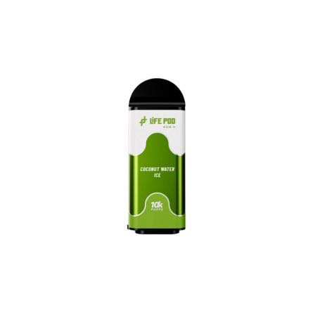 Life Pod Refilled POD (10000 Puffs) Coconut Water Ice