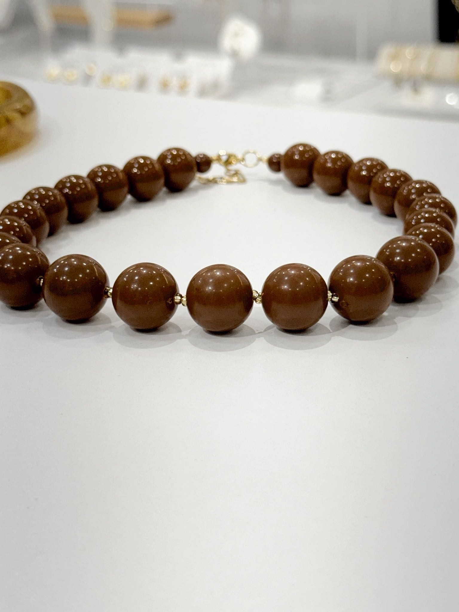 COLLAR SERAFINA CAFÉ 