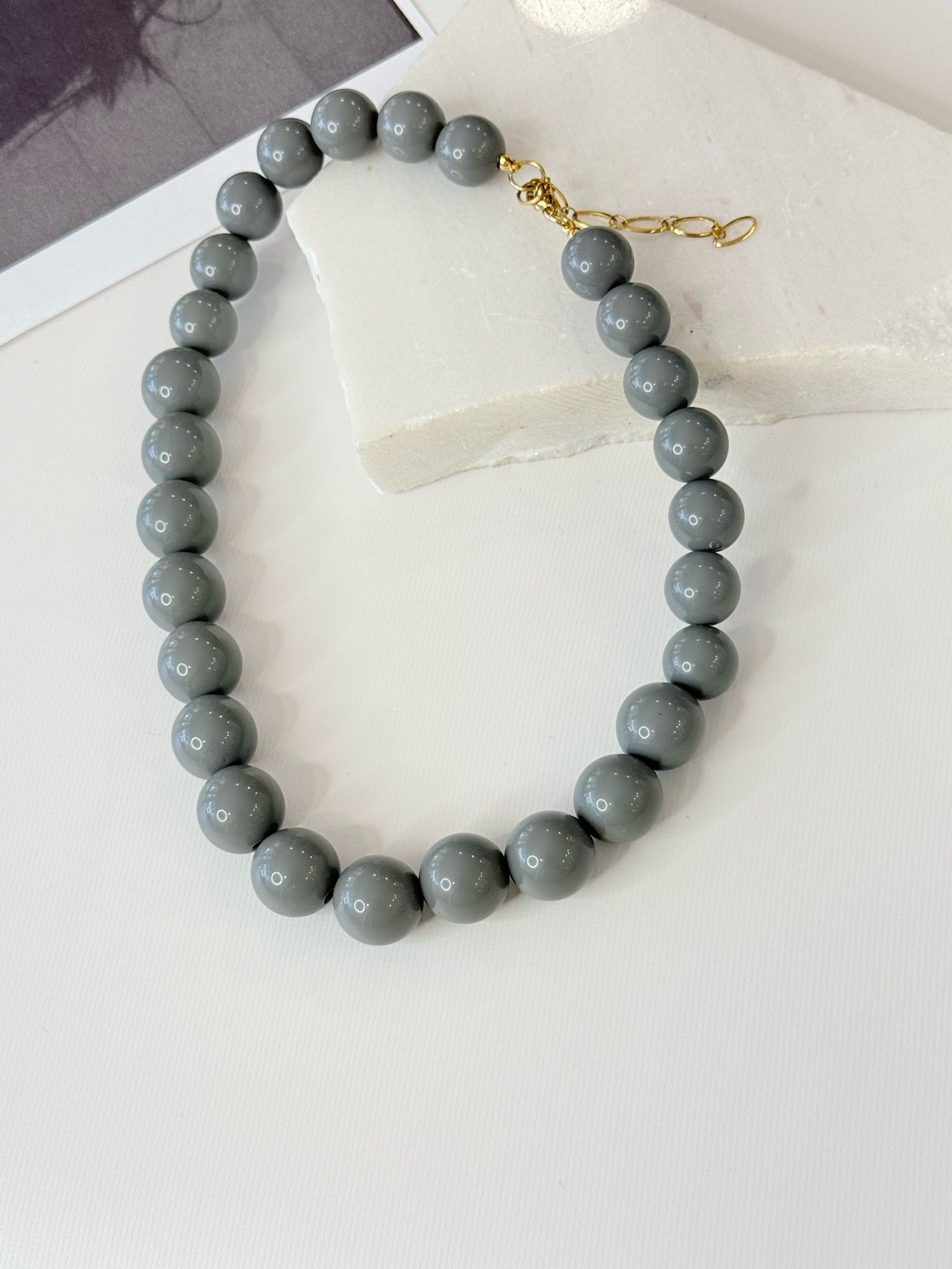 COLLAR MÓNACO GRIS 