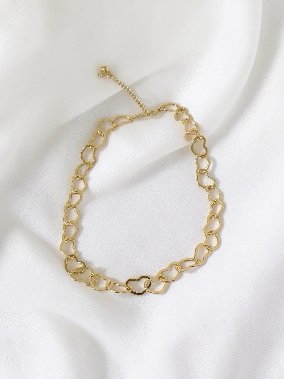 COLLAR CORAZON TRENZADO