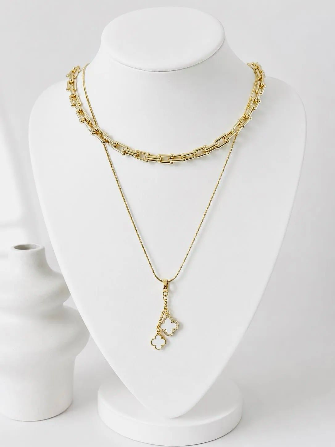 TREBOLY COLLAR DOBLE 
