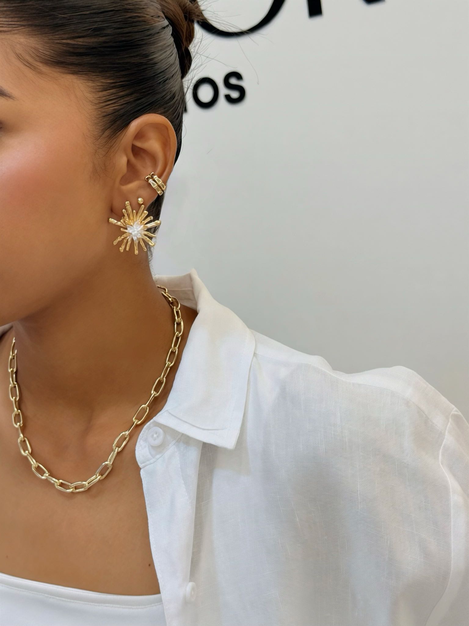 GOLDIE MAXI ARETES 