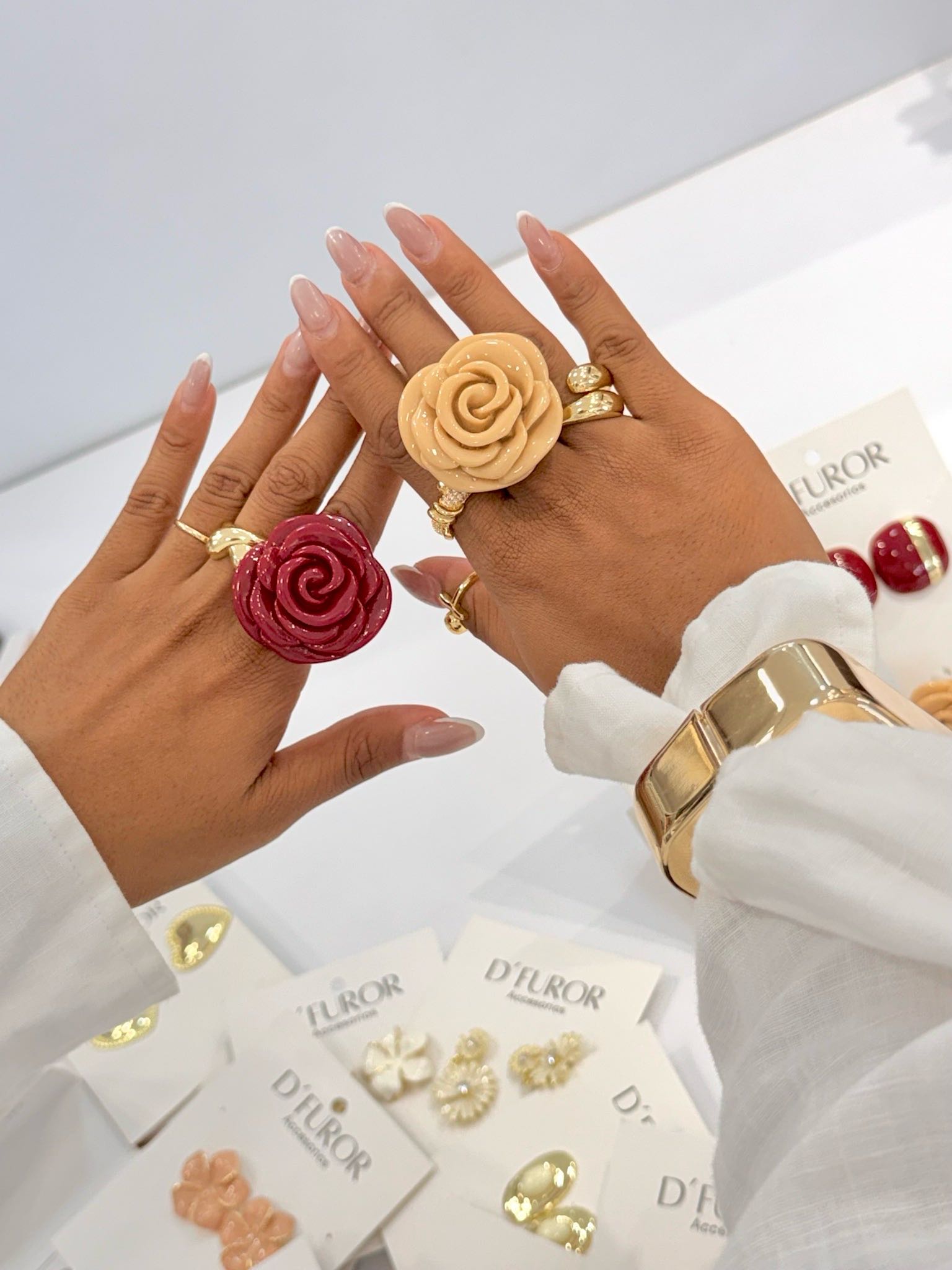 MAXI ANILLO ROUSE NUDE  F-002