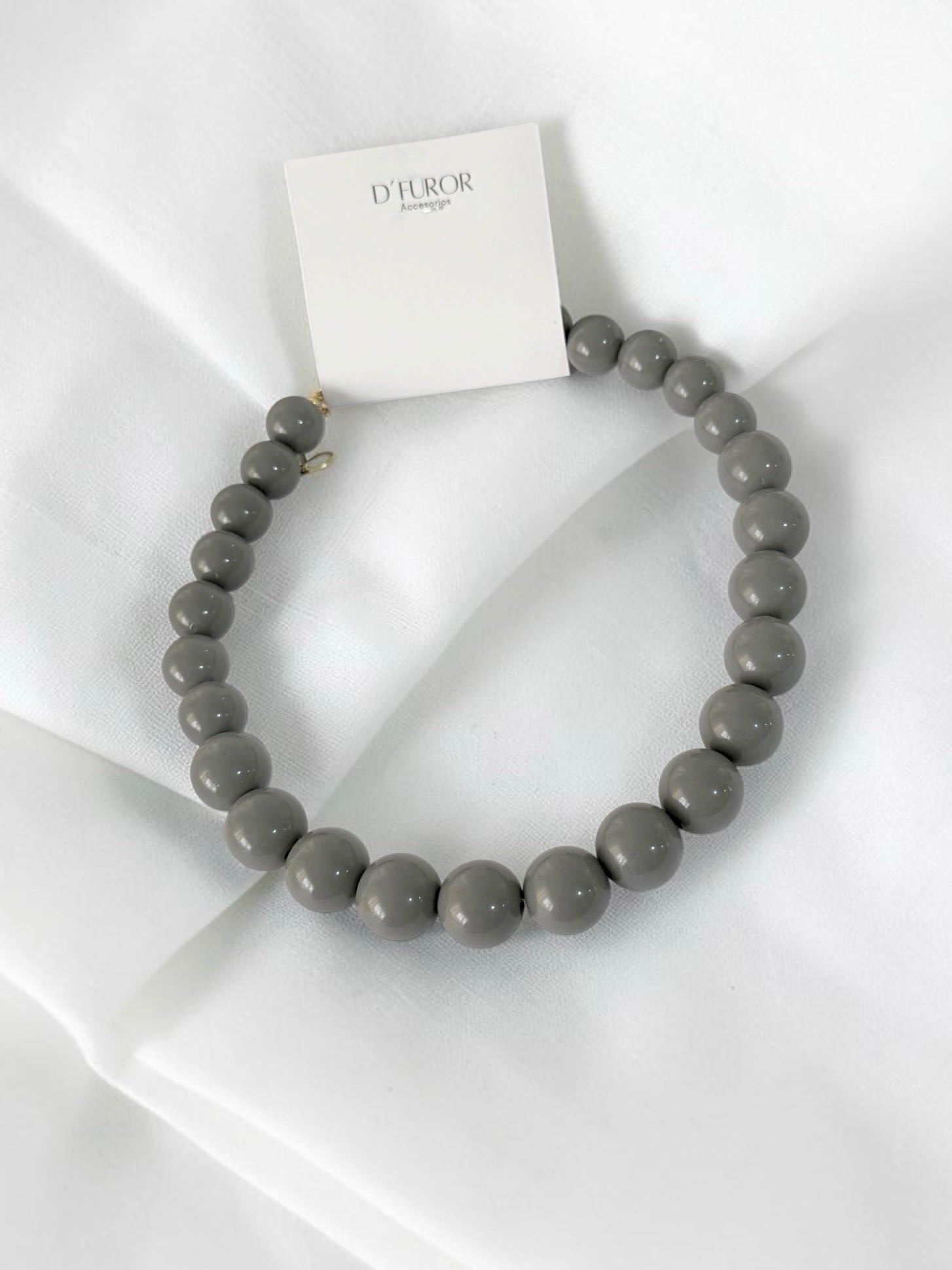 COLLAR MÓNACO GRIS 