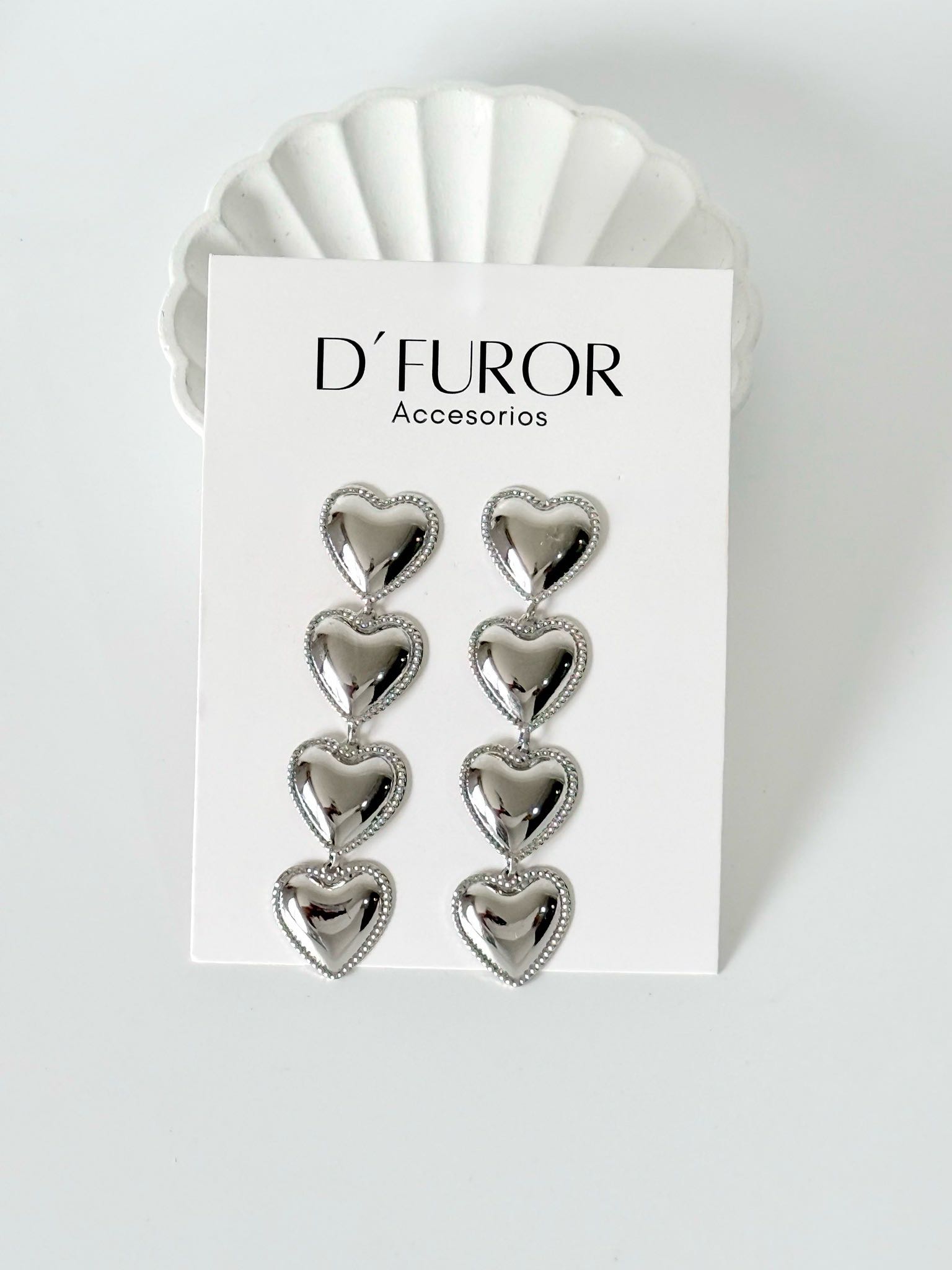 ARETES HEART SILVER