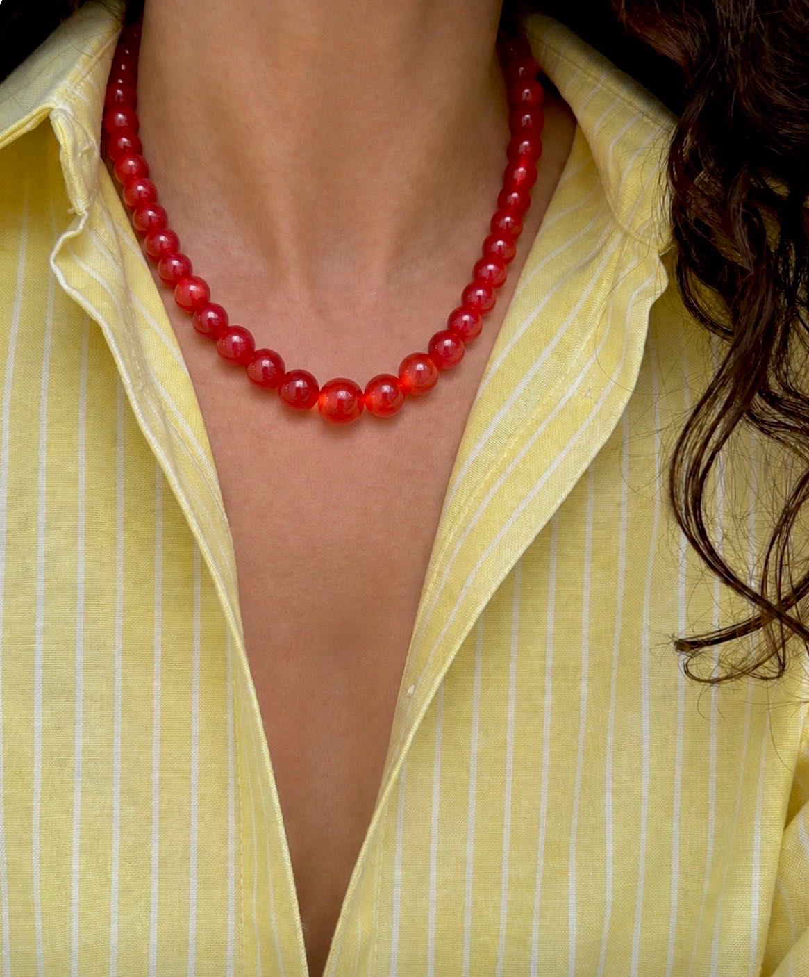 COLLAR LORELL ROJO  
