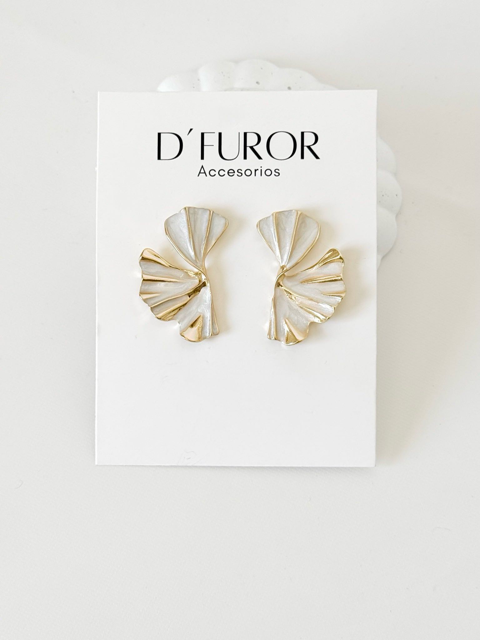 ALFARA MAXI ARETES NÁCAR 