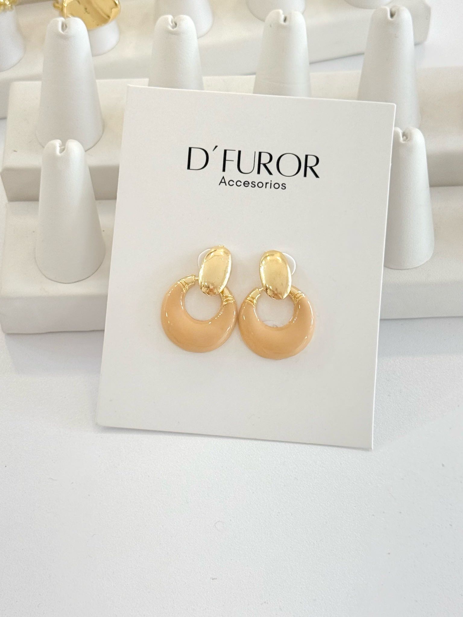 ARETES ELOVIE NUDE (F-1223)