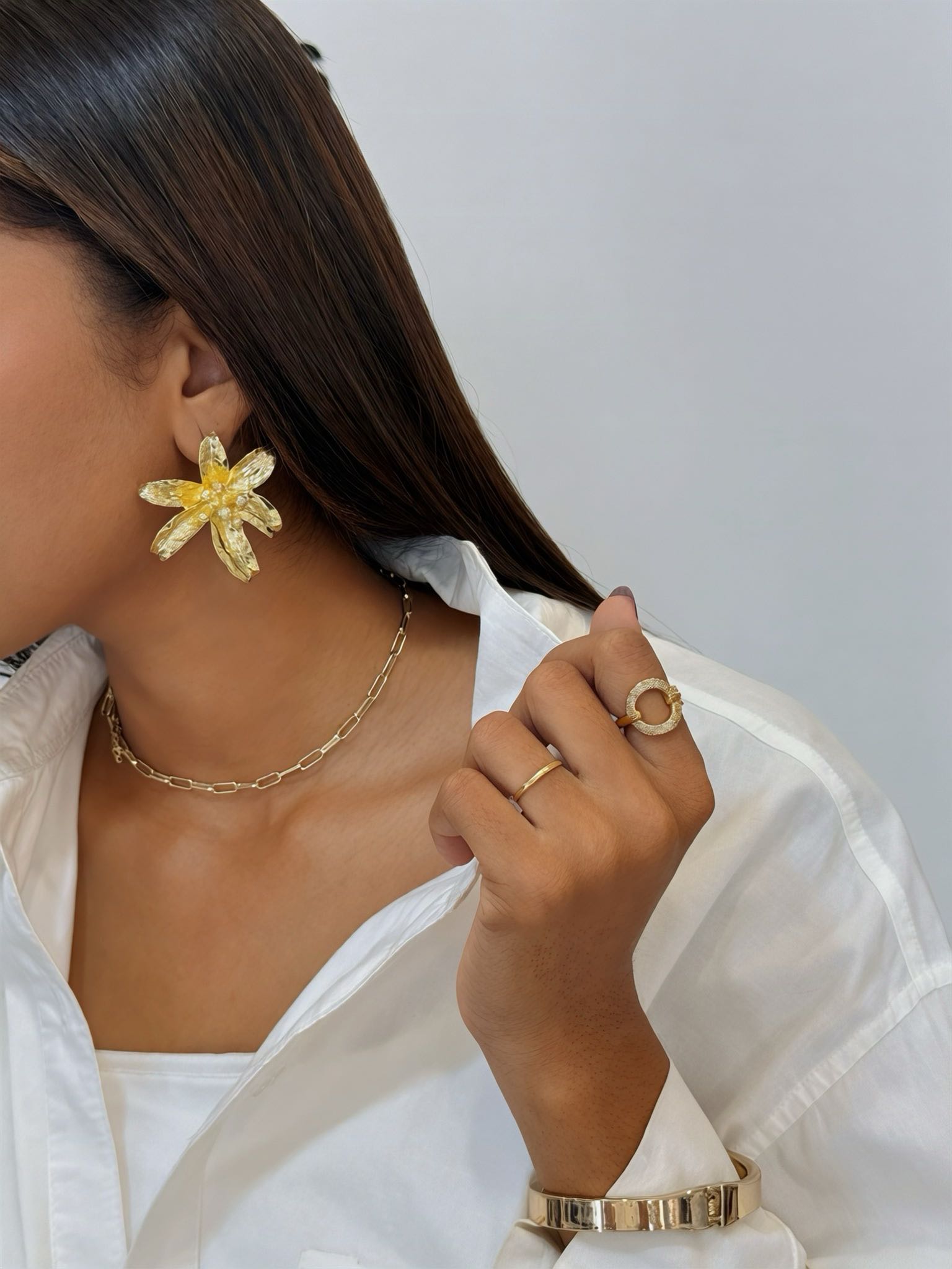 FLORA MAXI ARETES (F-1223)