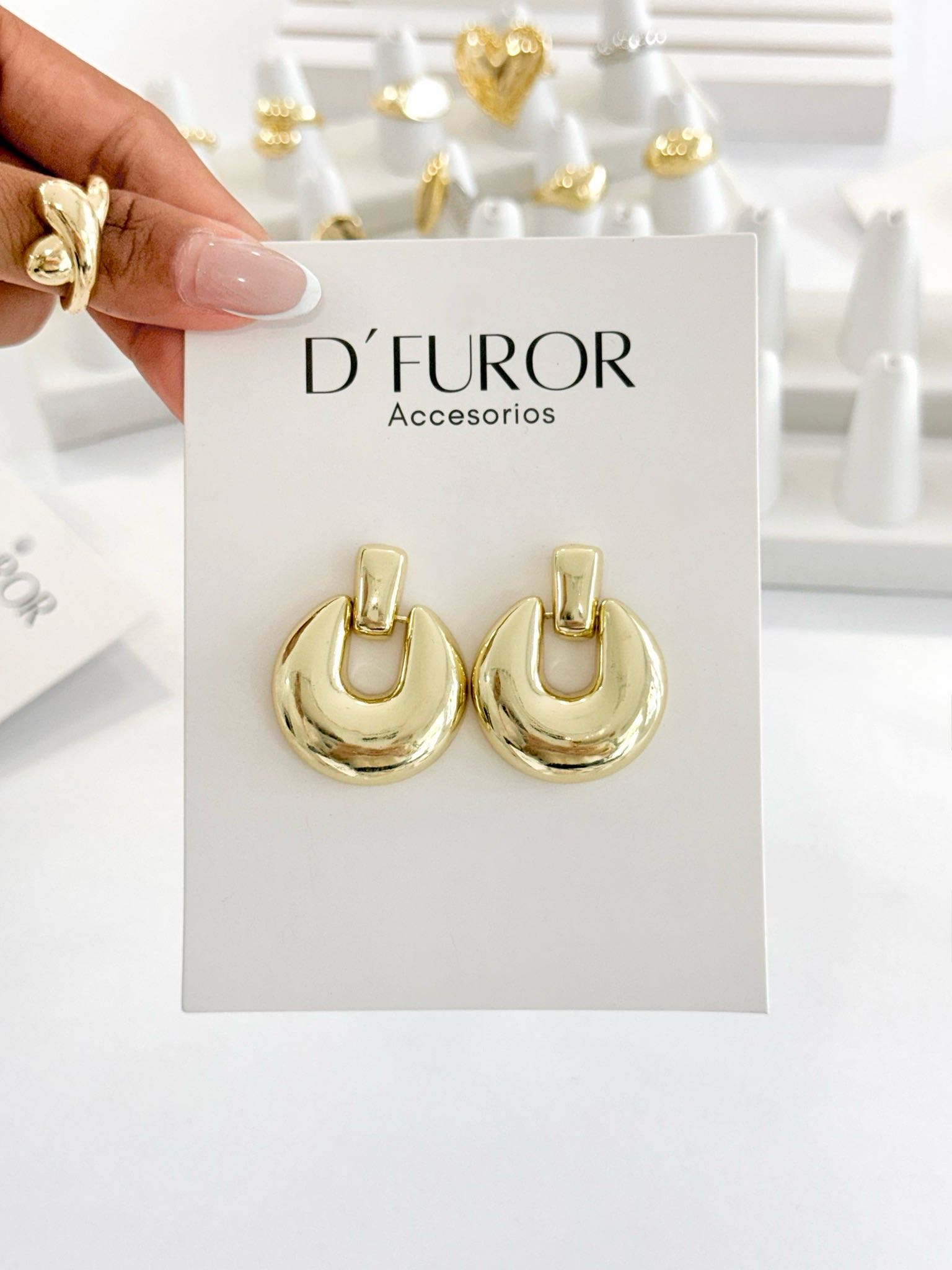 NORMA MAXI ARETES GOLD (F-1223)