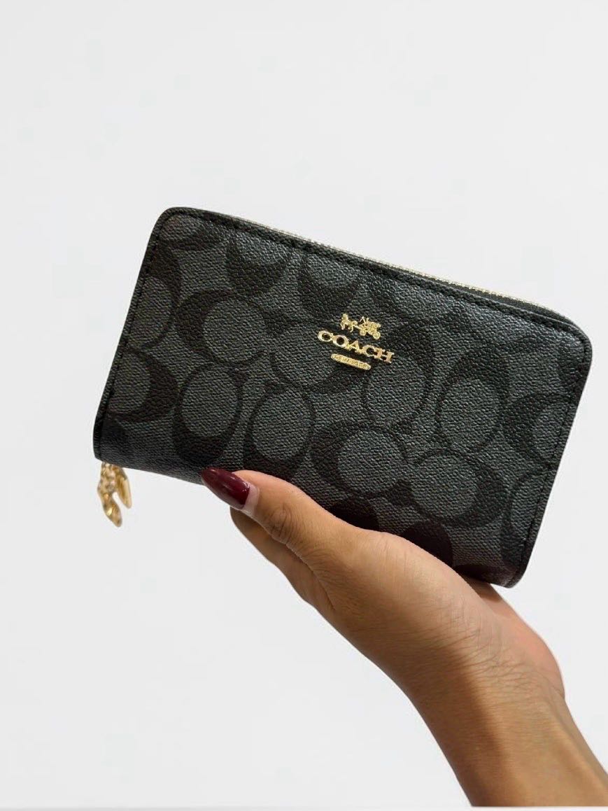 BILLETERA COACH MEDIANA NEGRA  