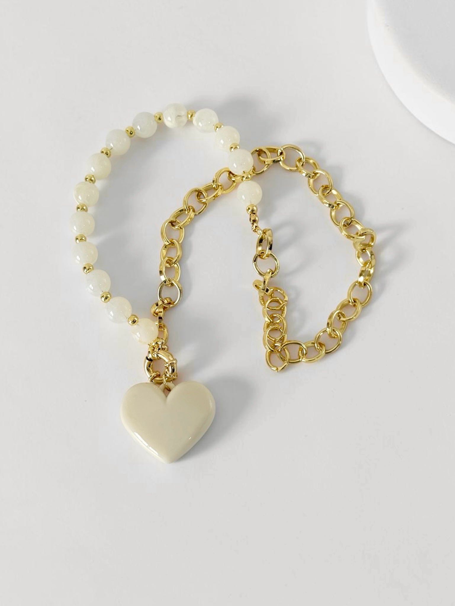 LORETTA MAXI COLLAR BEIGE