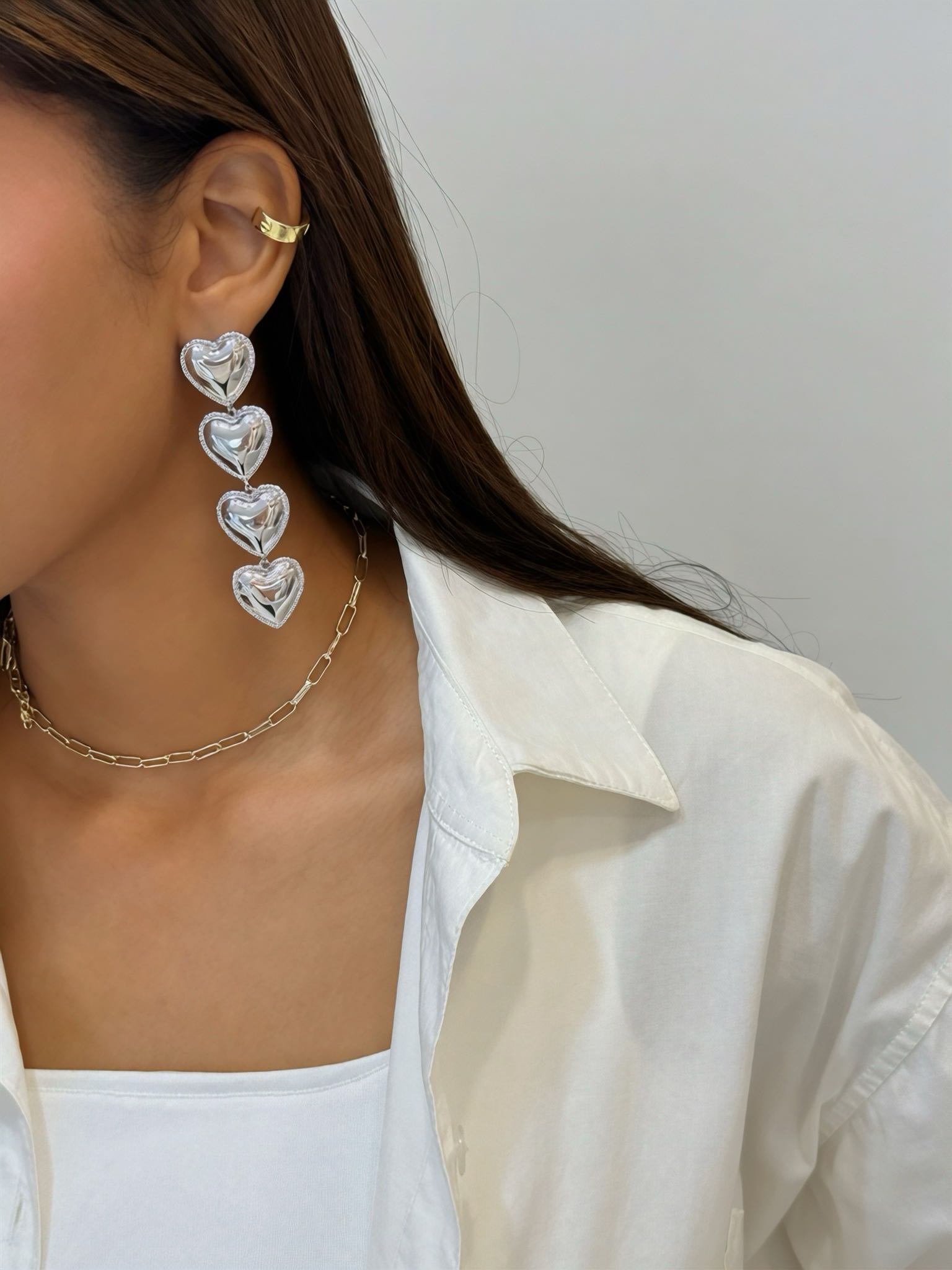 ARETES HEART SILVER