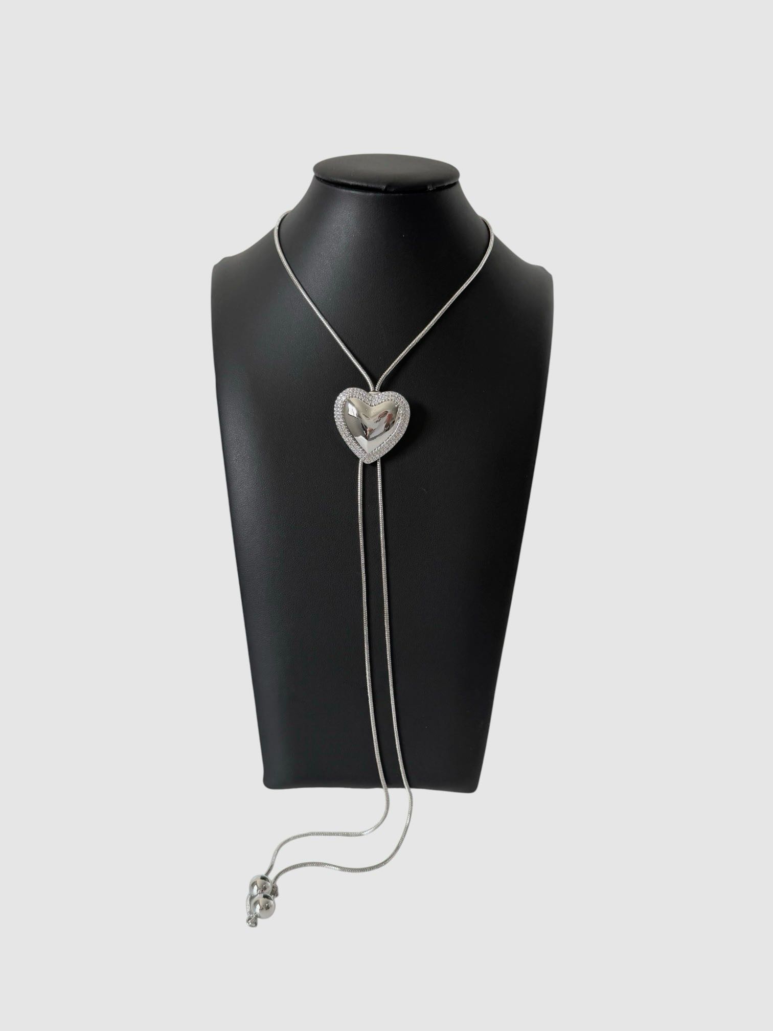 COLLAR SAVONA SILVER(F-1212)