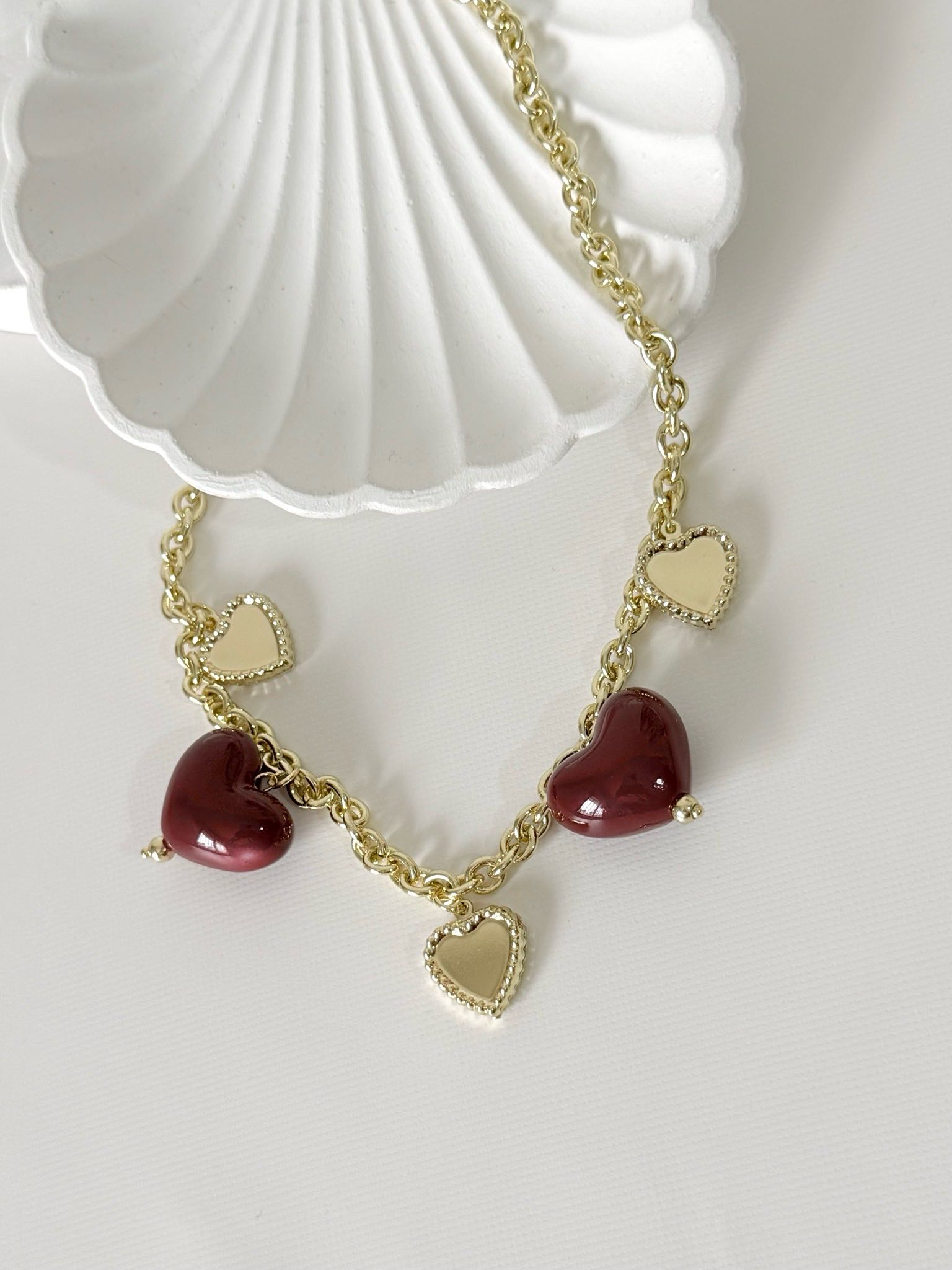 ORLANA MAXI COLLAR VINO