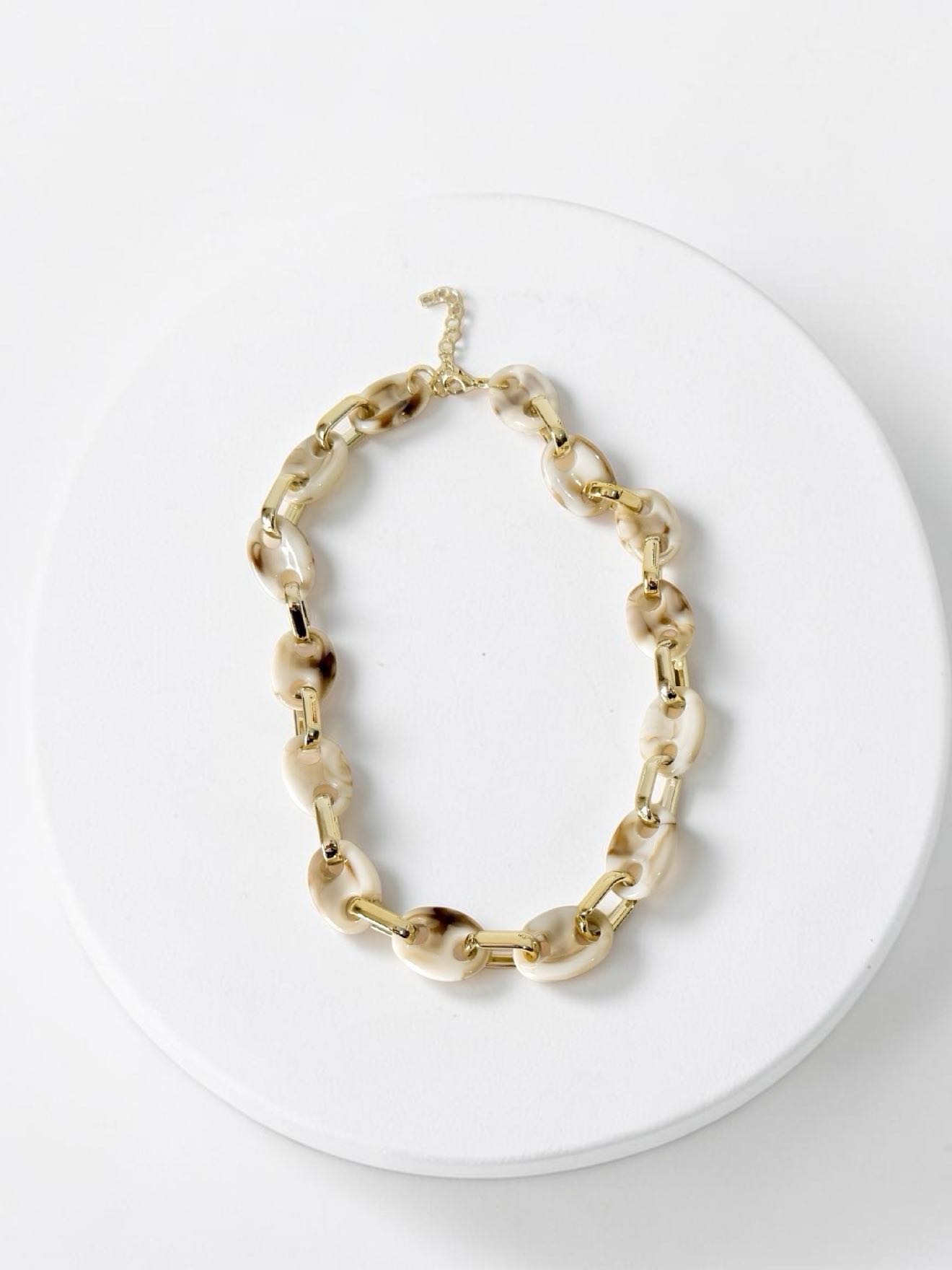 COLLAR VENETIA BEIGE(F-1178)