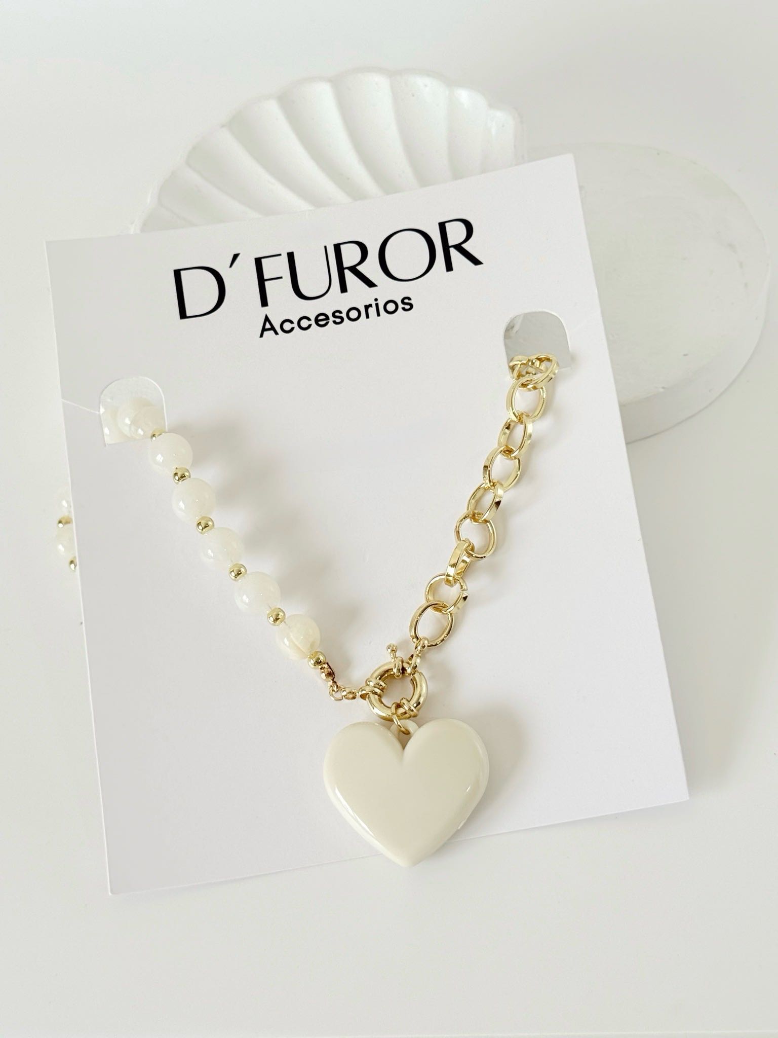 LORETTA MAXI COLLAR BEIGE
