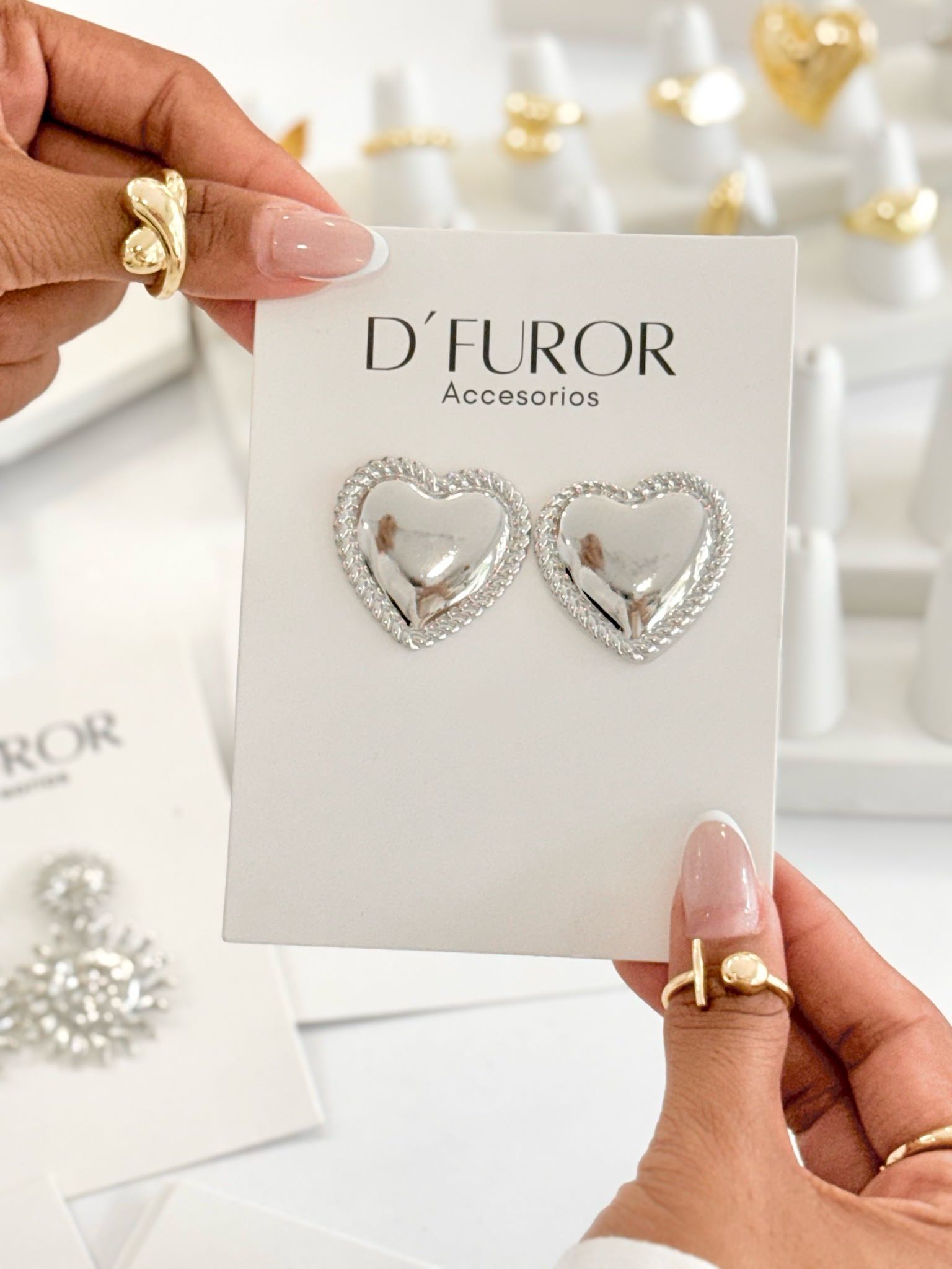 AMOR MAXI TOPOS SILVER (F-1223)