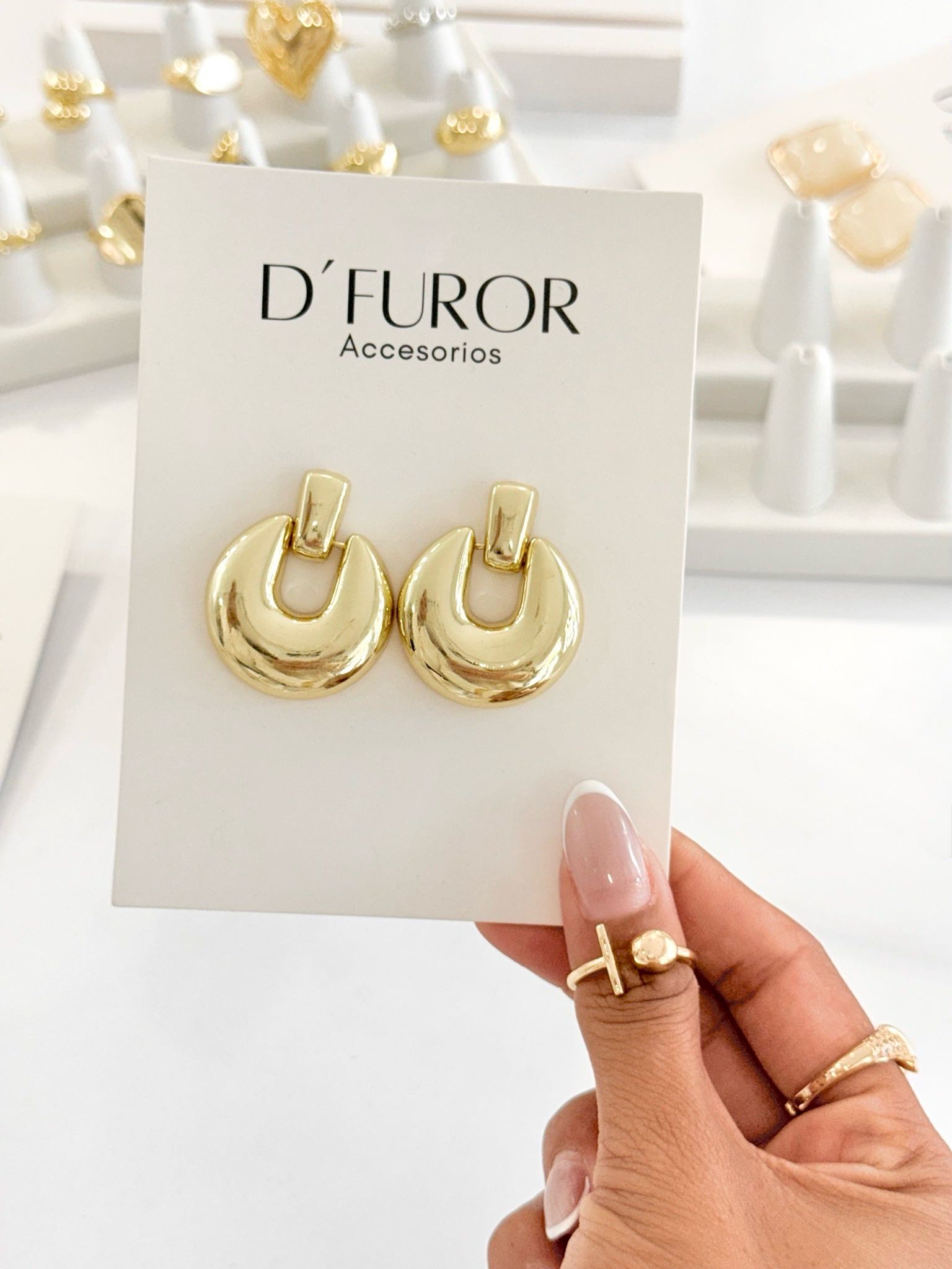NORMA MAXI ARETES GOLD (F-1223)