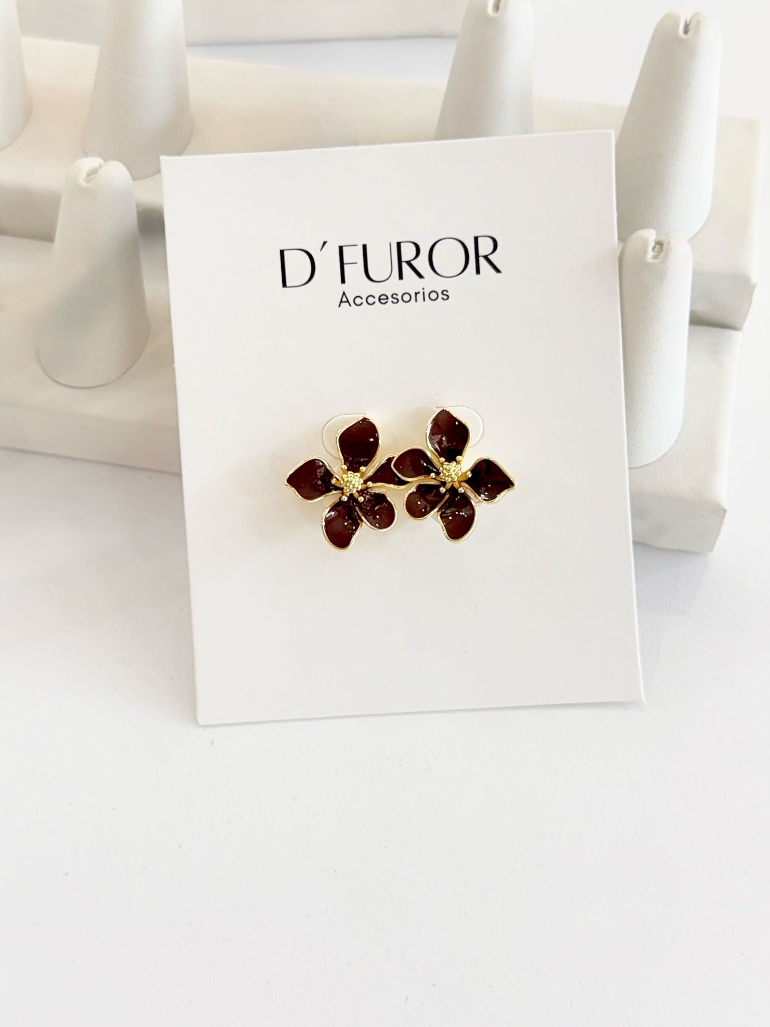 ARETES ELSIE CAFÉ (F-1173)