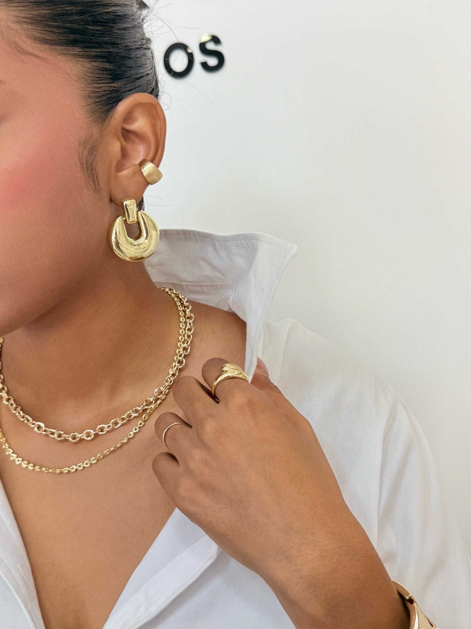 NORMA MAXI ARETES GOLD (F-1223)