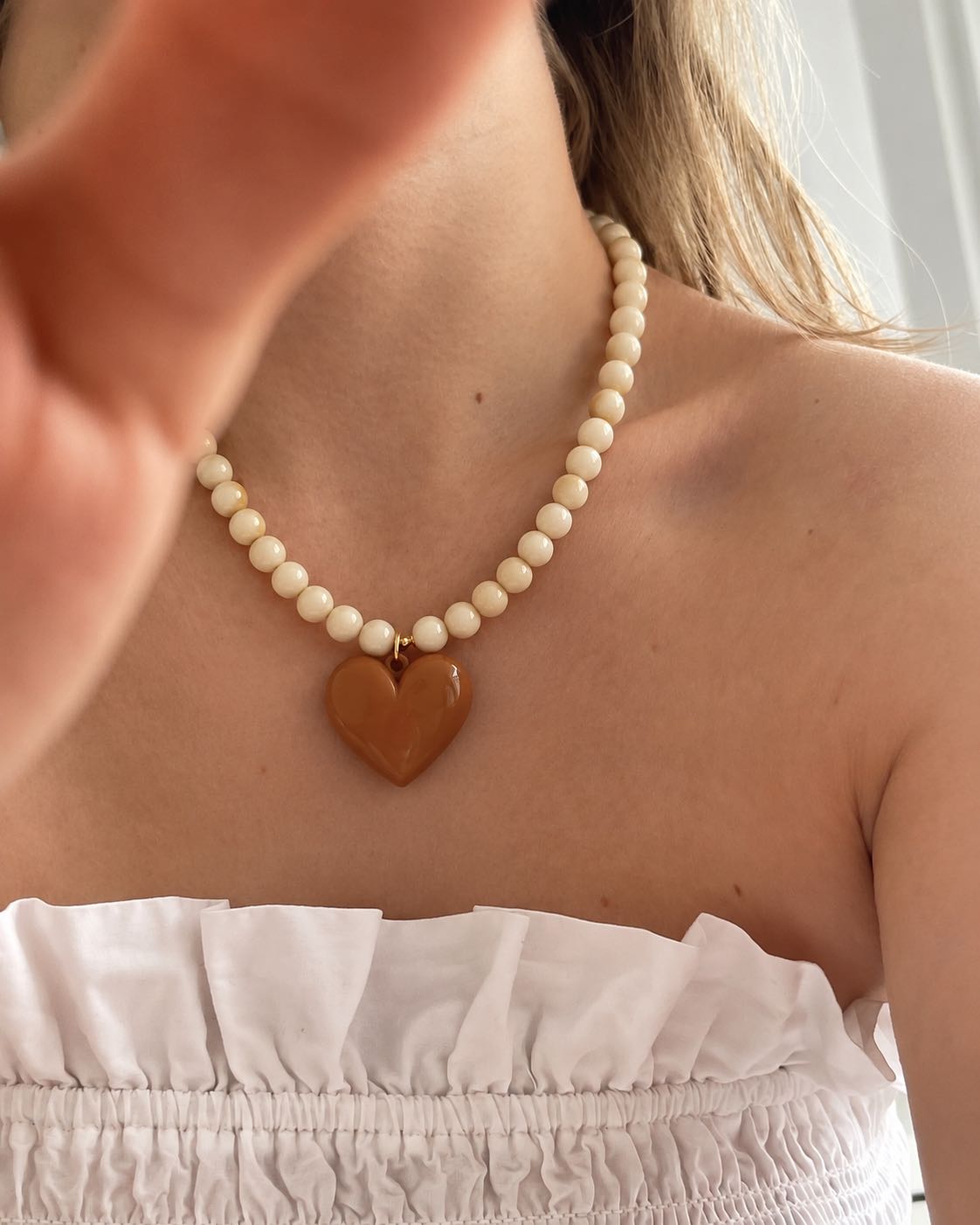 COLLAR MORELIA BEIGE