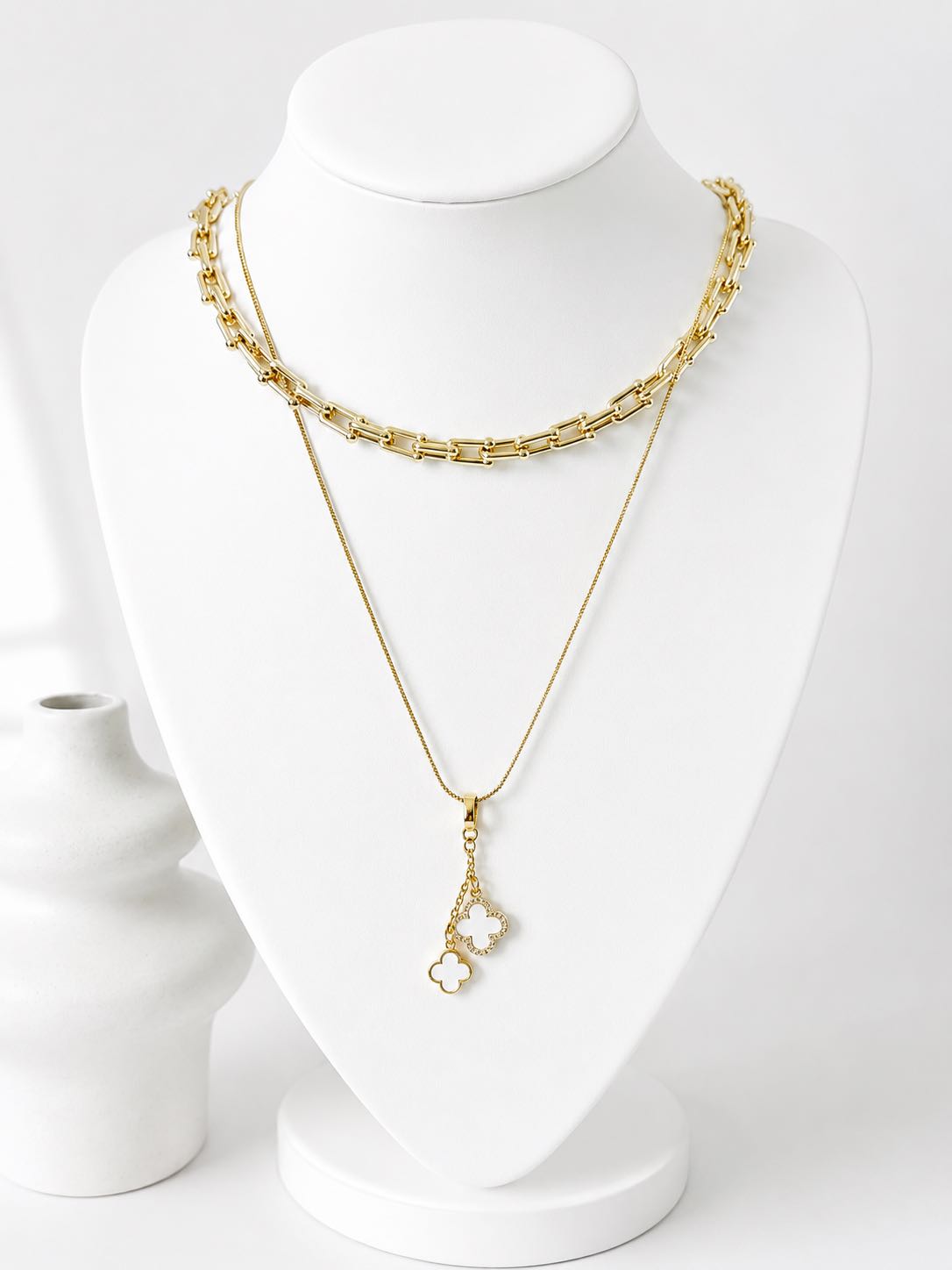 TREBOLY COLLAR DOBLE 