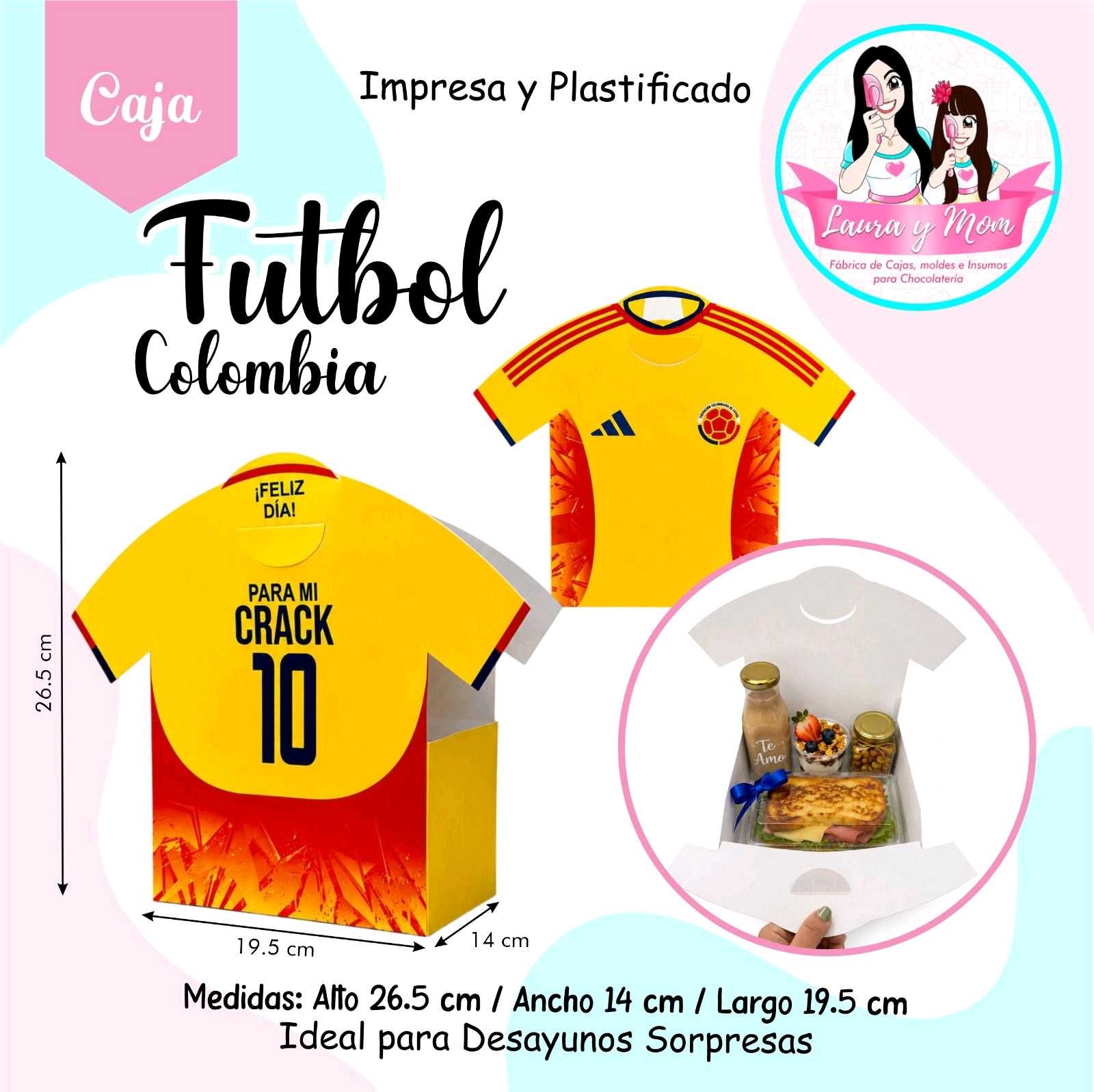 Cajasx12 Fútbol Colombia hombre 
