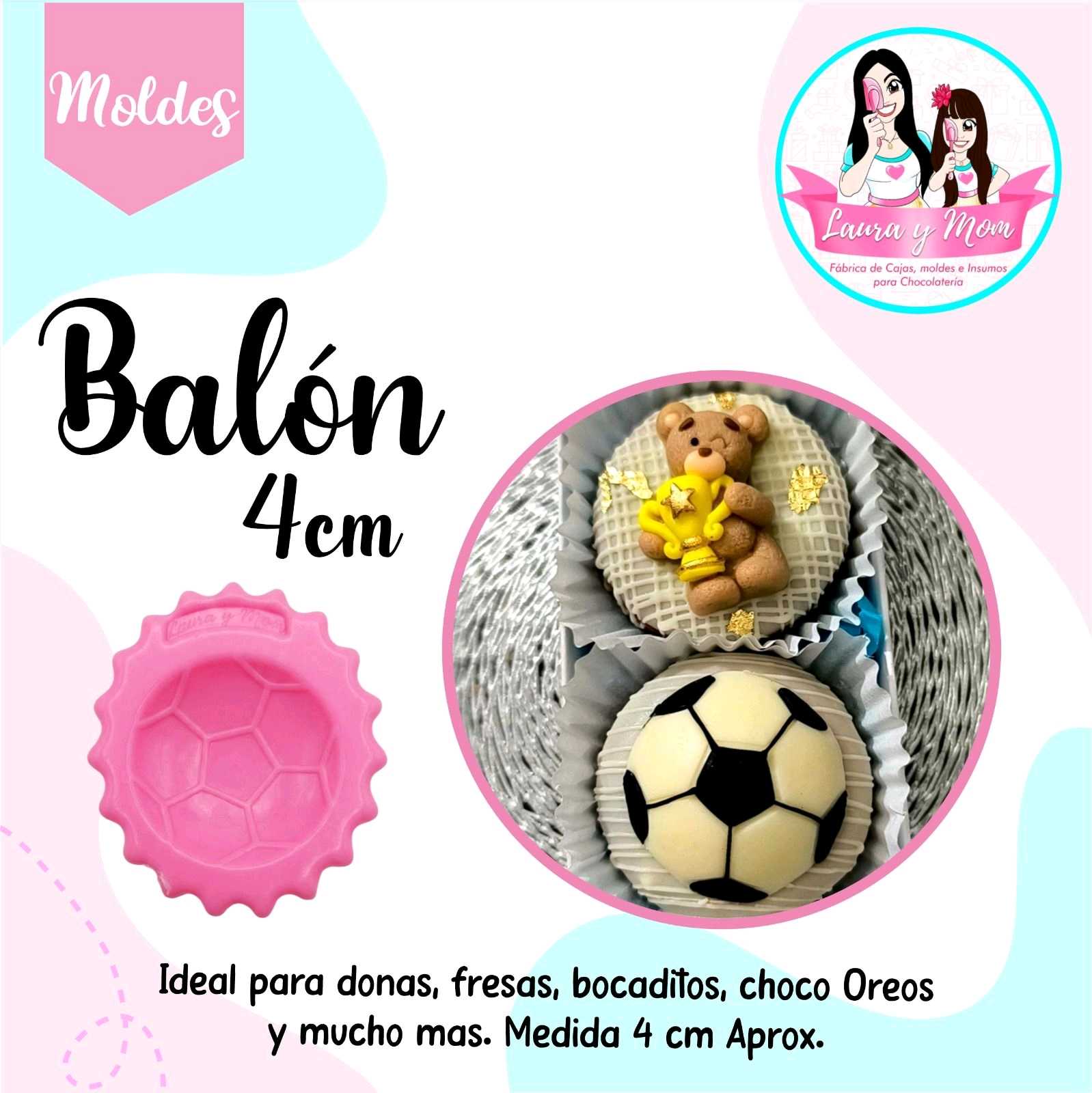 Molde balón 4cm