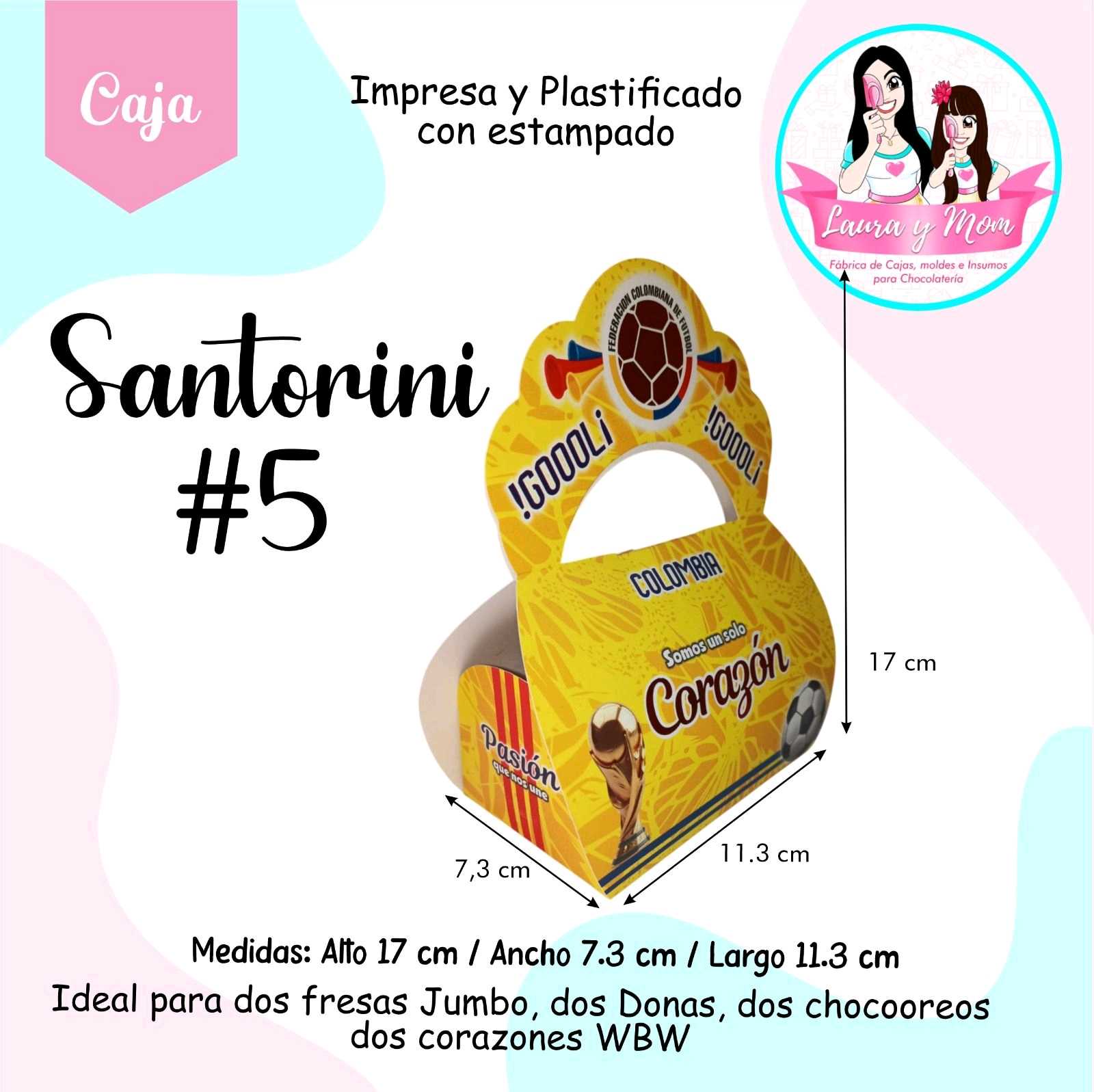 Do Cajasx12 Santorini #5 Colombia Futbol