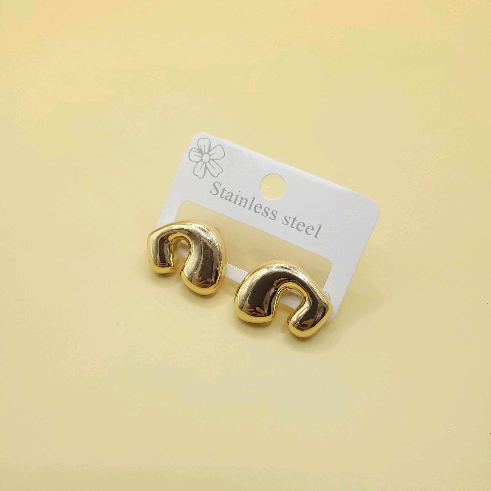 Aretes forma/ bronce 