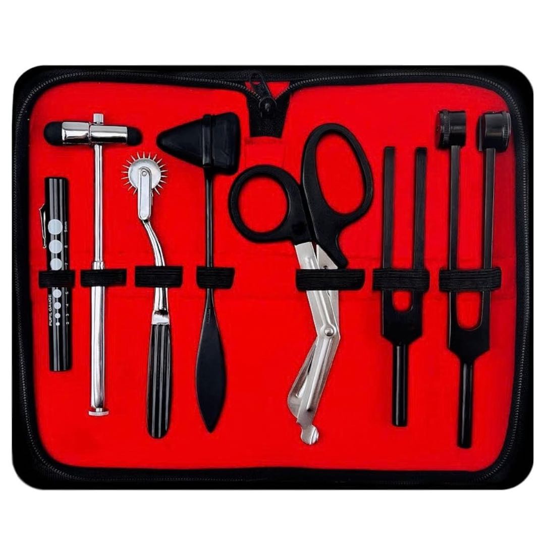 Kit de exploración neurologica (8 piezas)