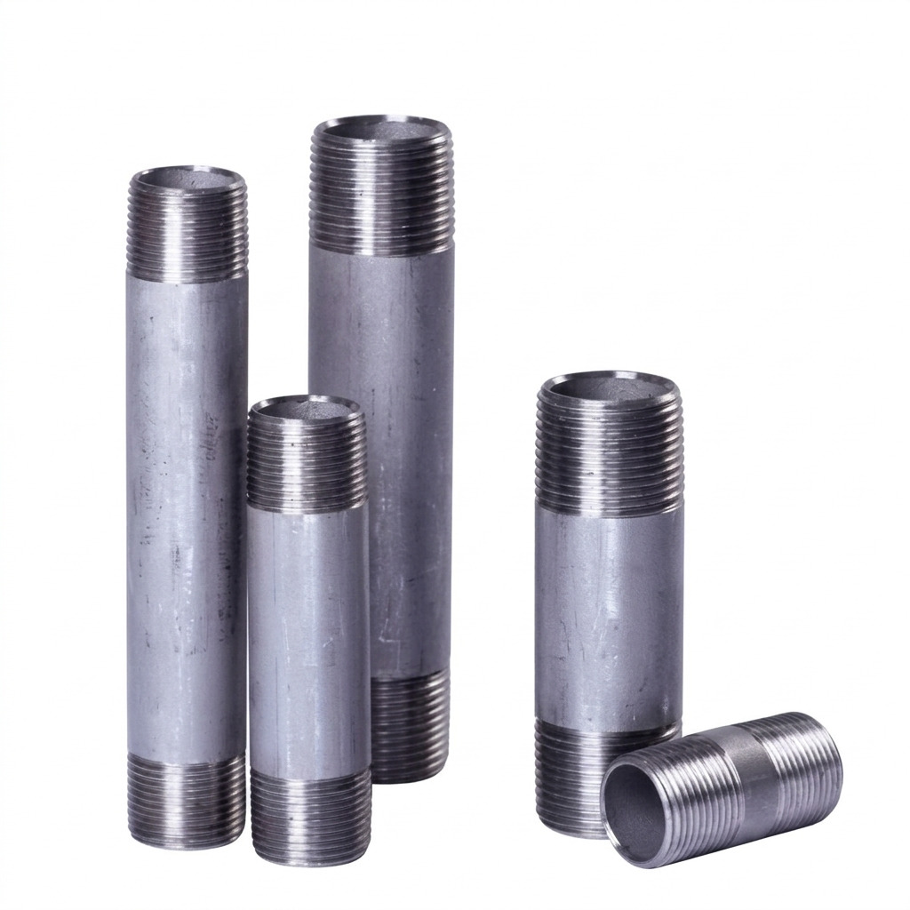Niples en acero inoxidabla 304