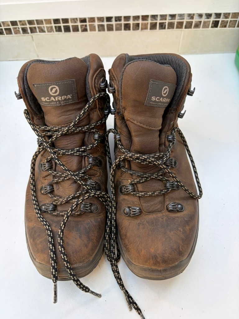 SCARPA women's hiking boots TERRA GTX, leather, EUR 36, excellent condition