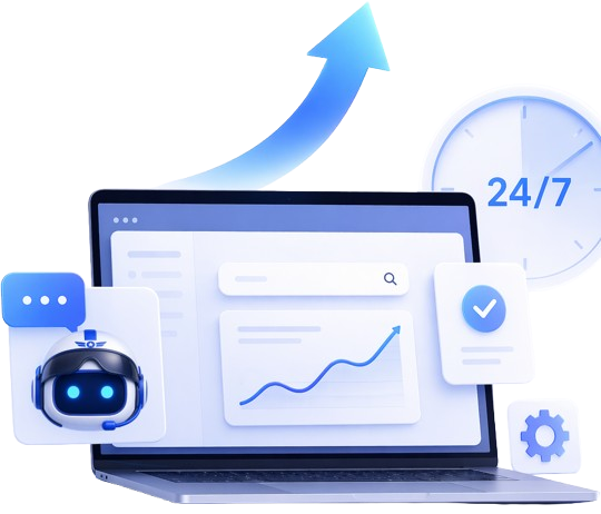 GachiAI SiteBuilder 홈페이지 예시