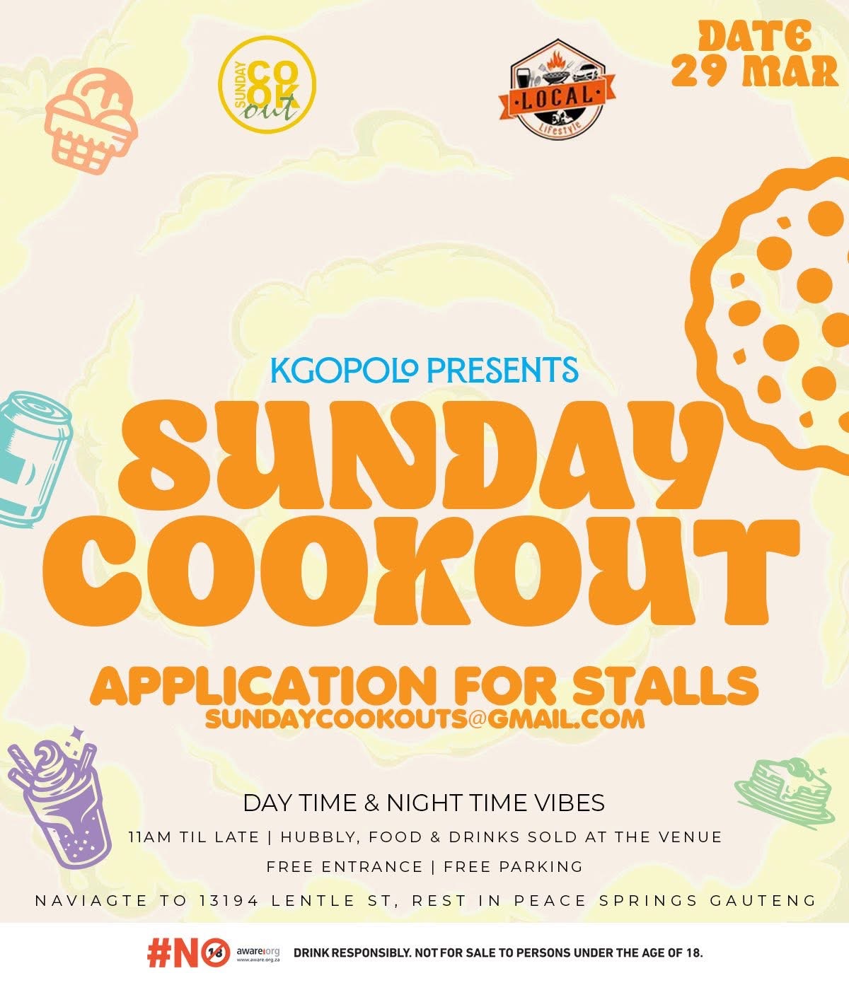 Sunday Cookout - March Edition